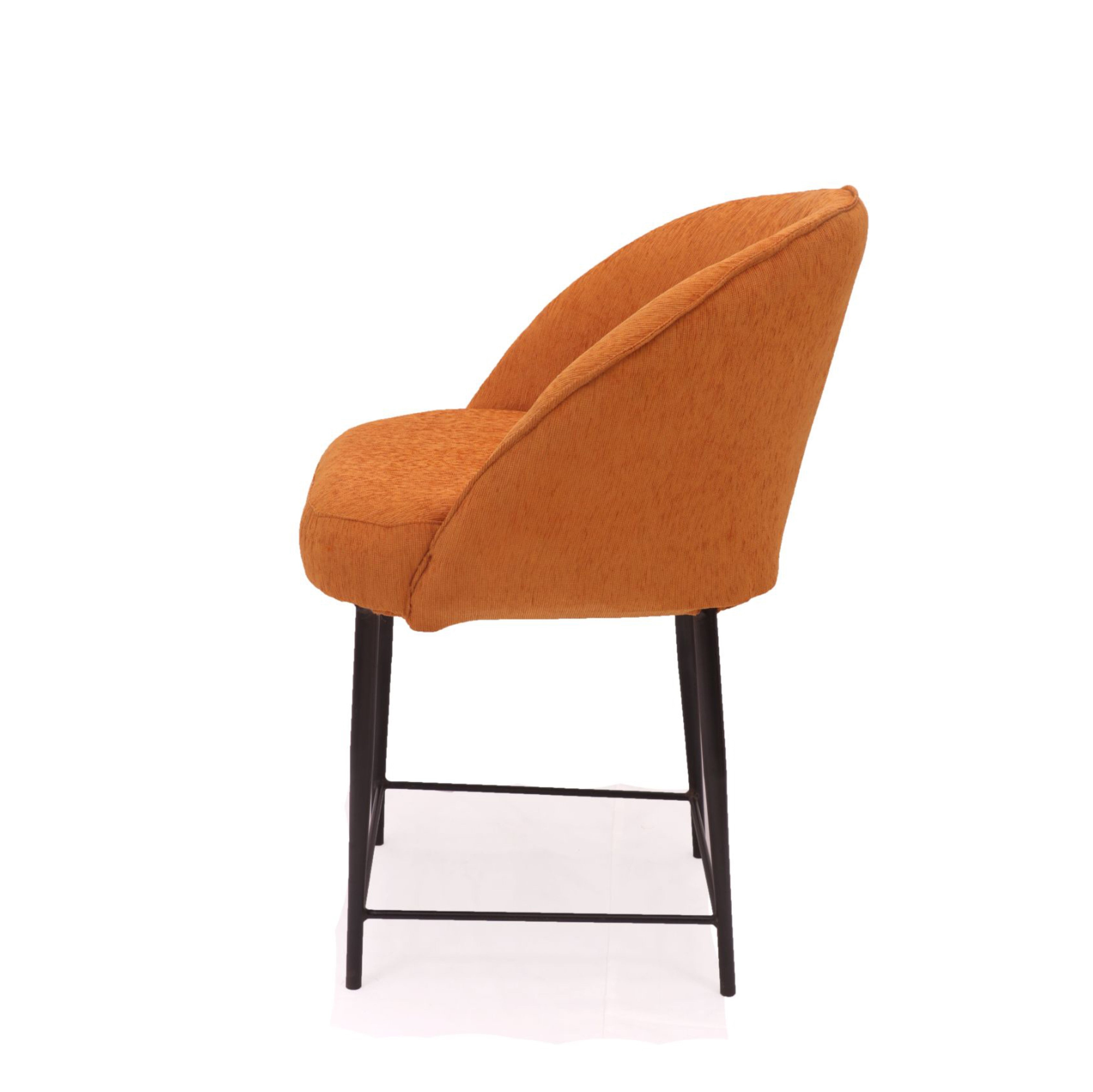 Simple Neo Finished Neat Orange Cup Arm Chair Arm Chair