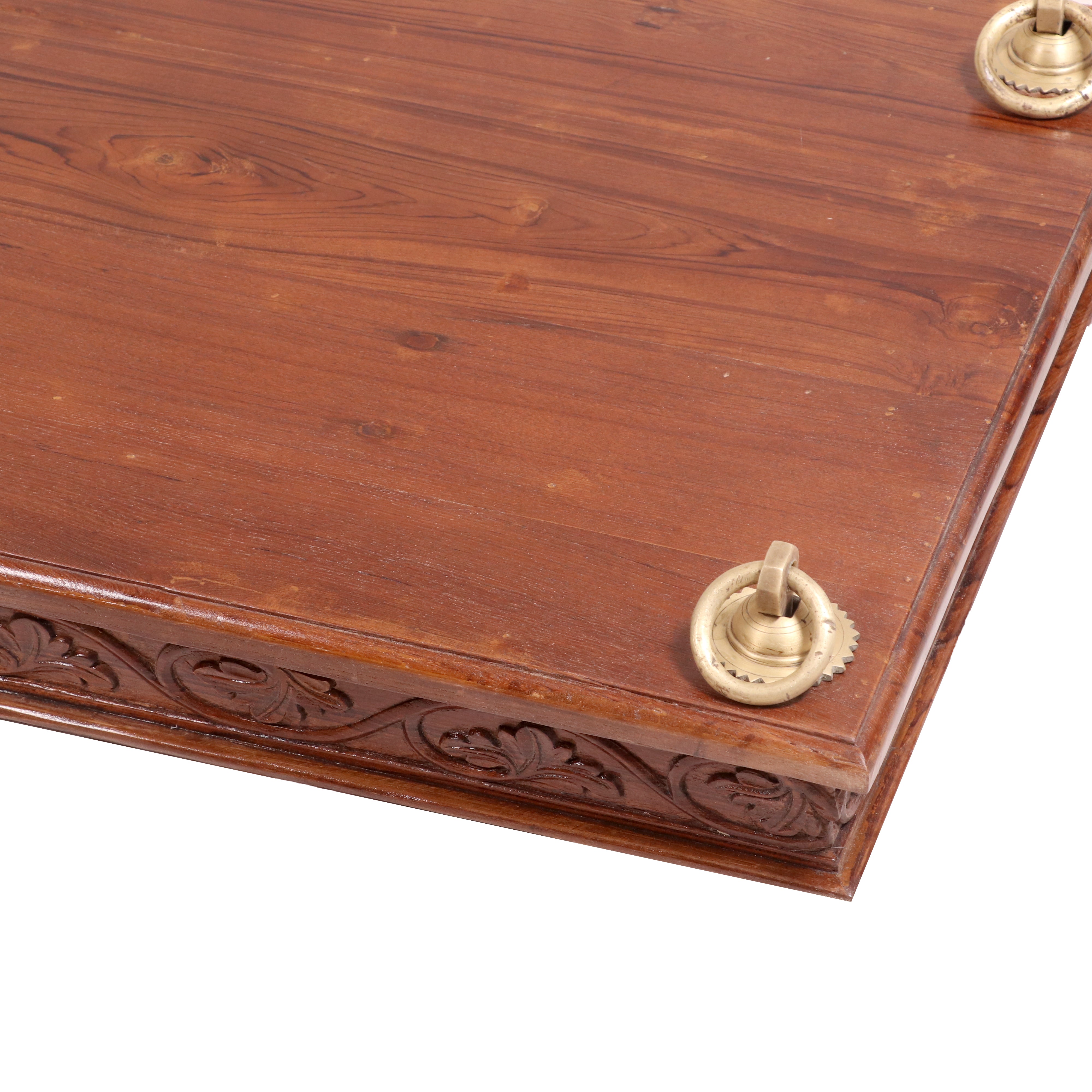 Carved panel solid wood Swing Swing