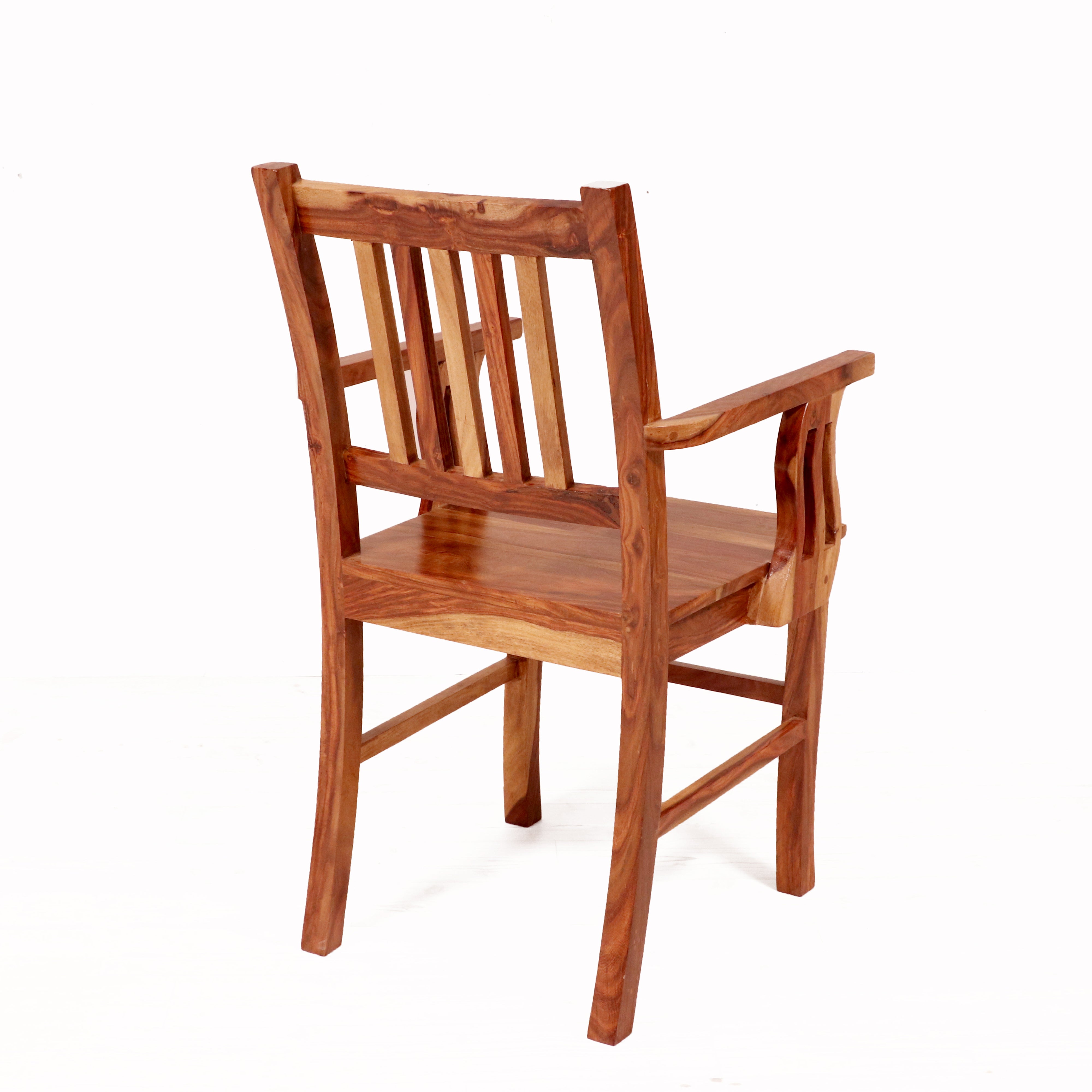 Montage Simple Classic Handmade Wooden Sturdy Chair Arm Chair