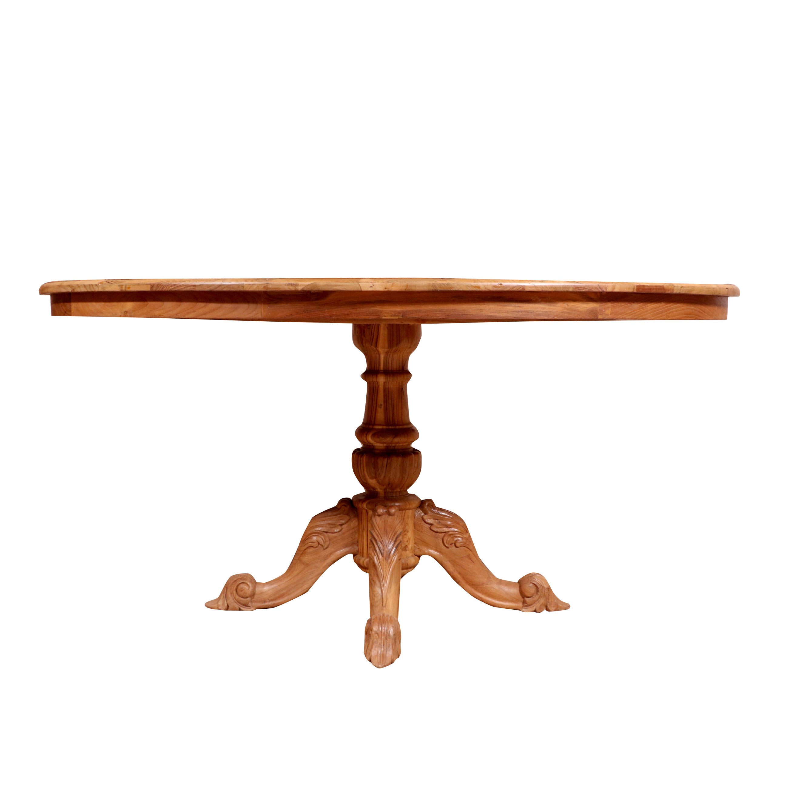 Oval shaped teak wood dining table Dining Table