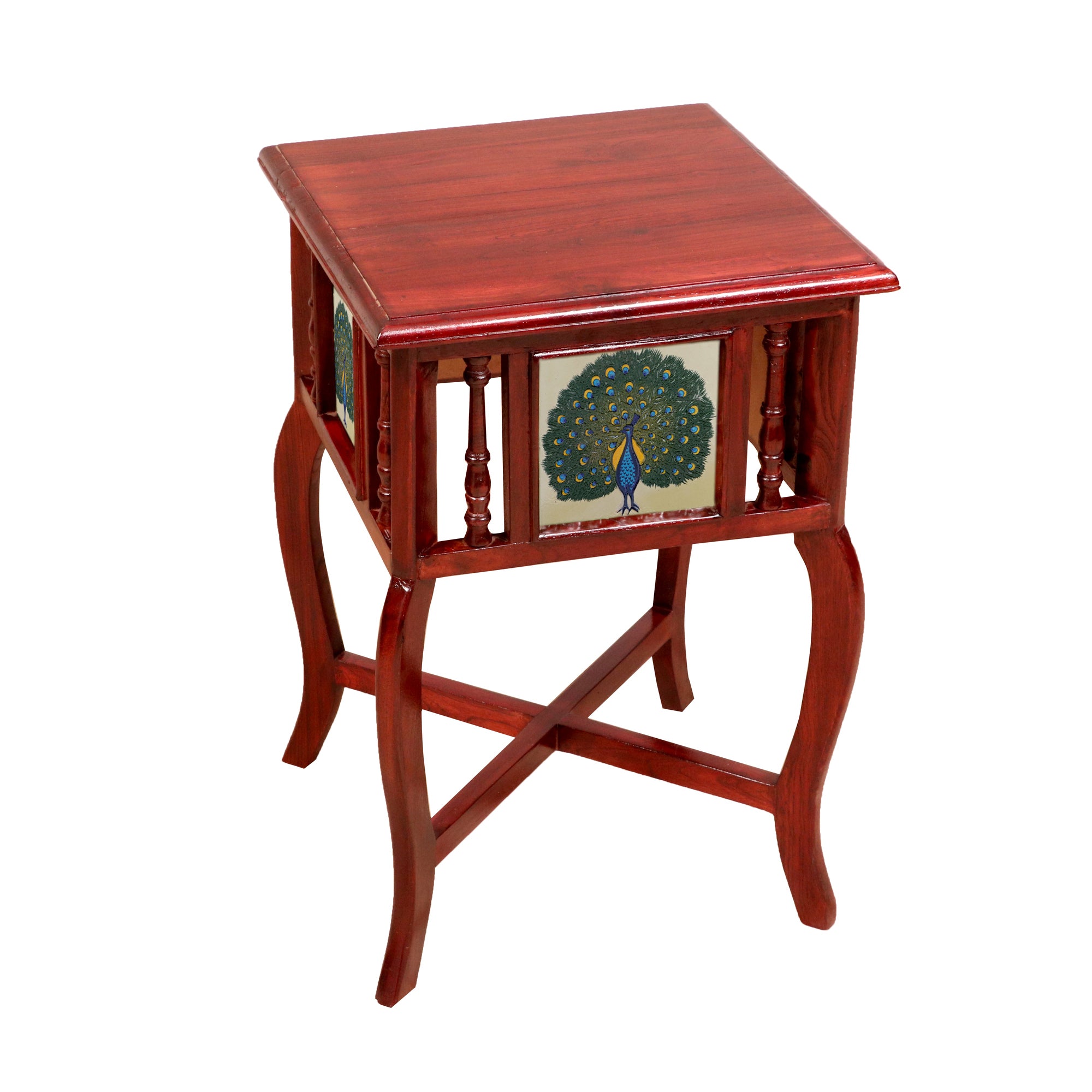 Classical Tiled 2ft Height End table End Table