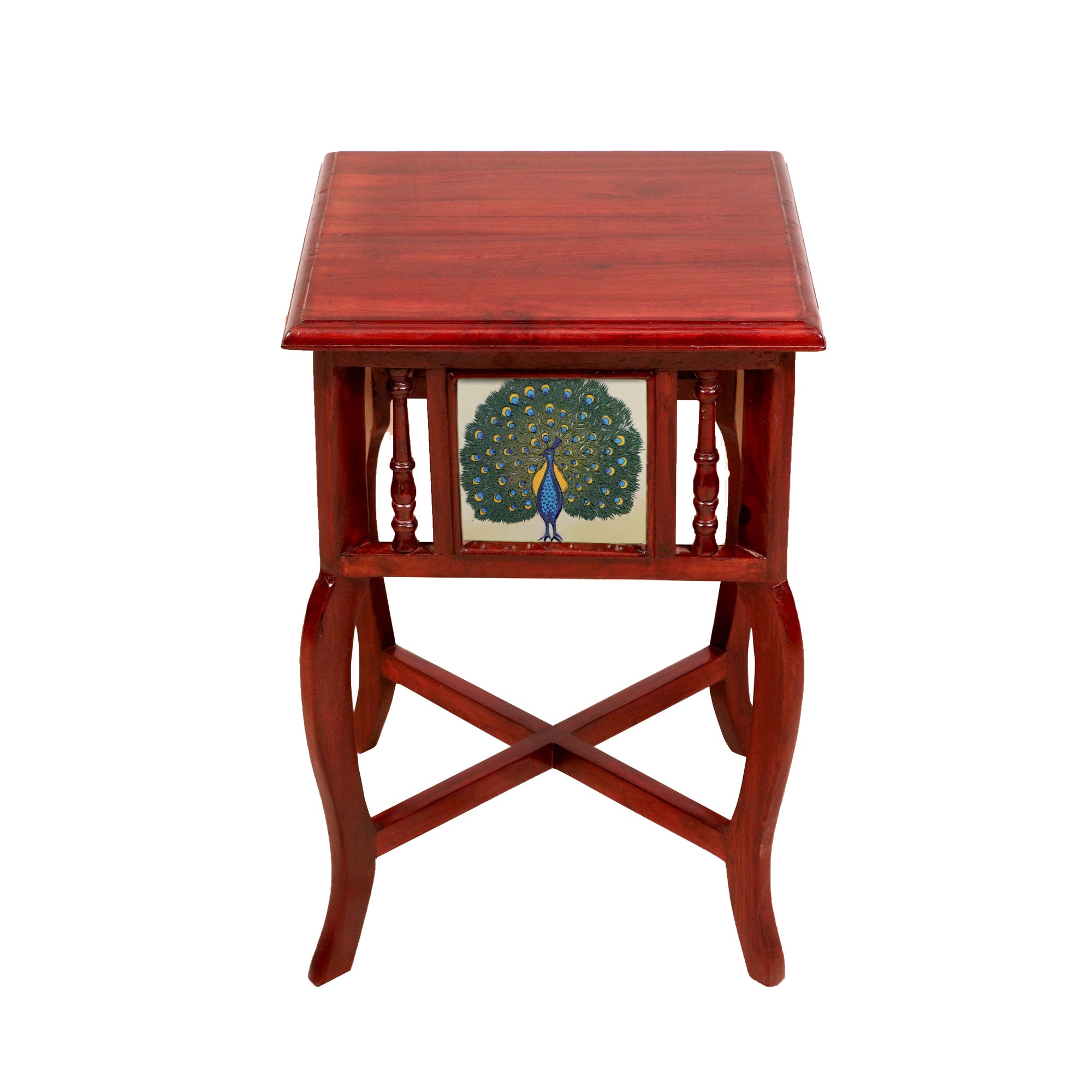Classical Tiled 2ft Height End table End Table