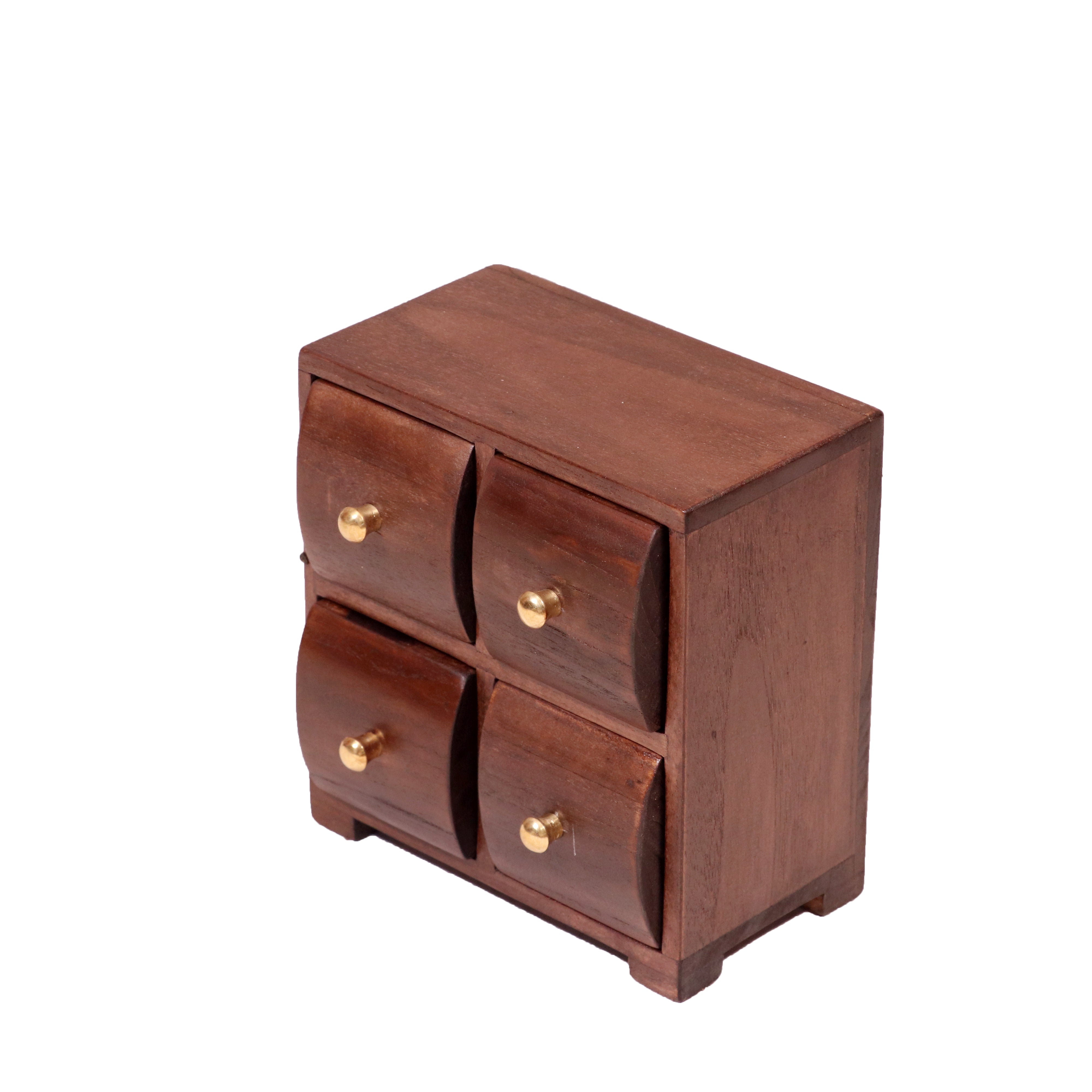 Curved Multiple Handmade Drawer Desk Organizer (Dark Touch) Desk Organizer