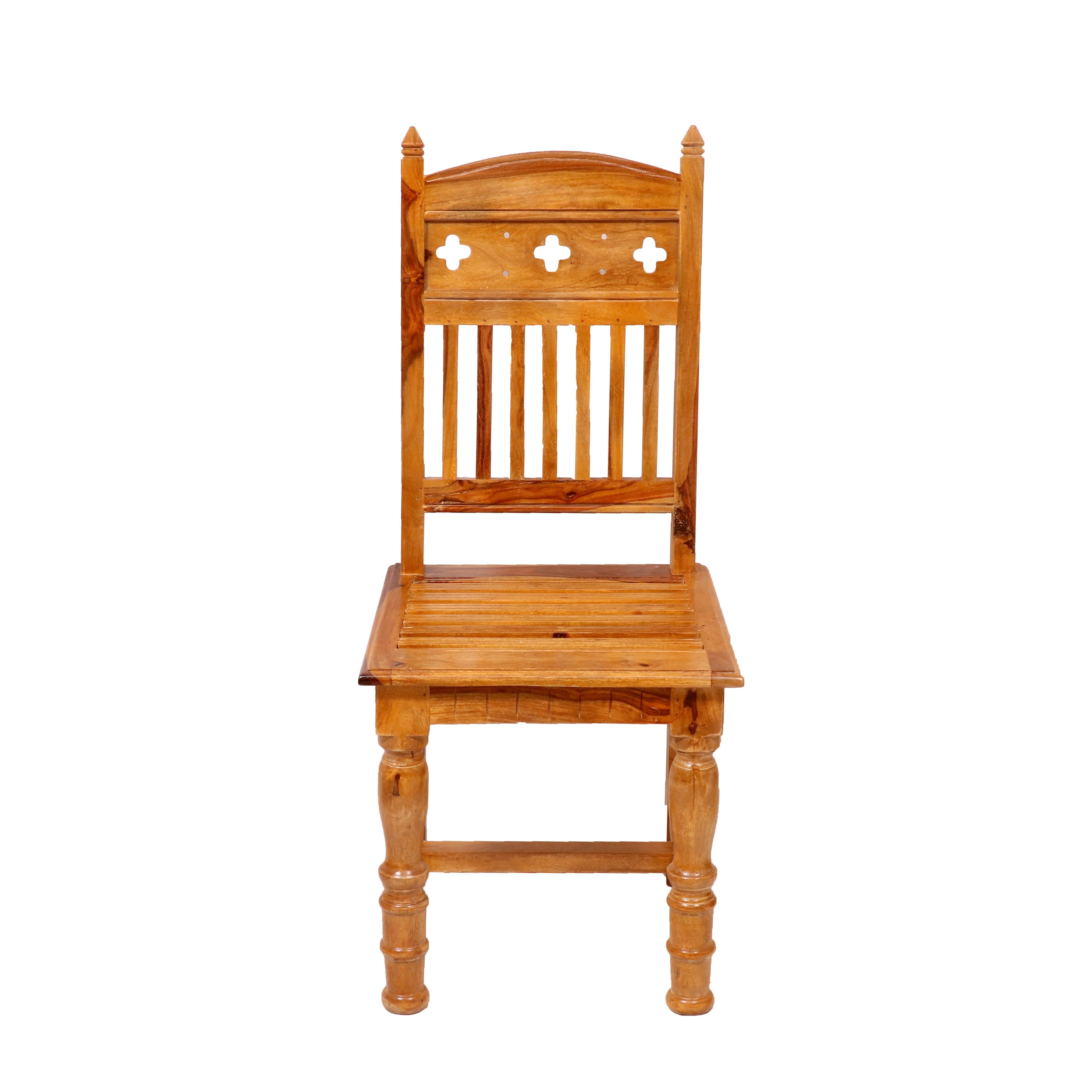Cut Out Carved Chair Dining Chair