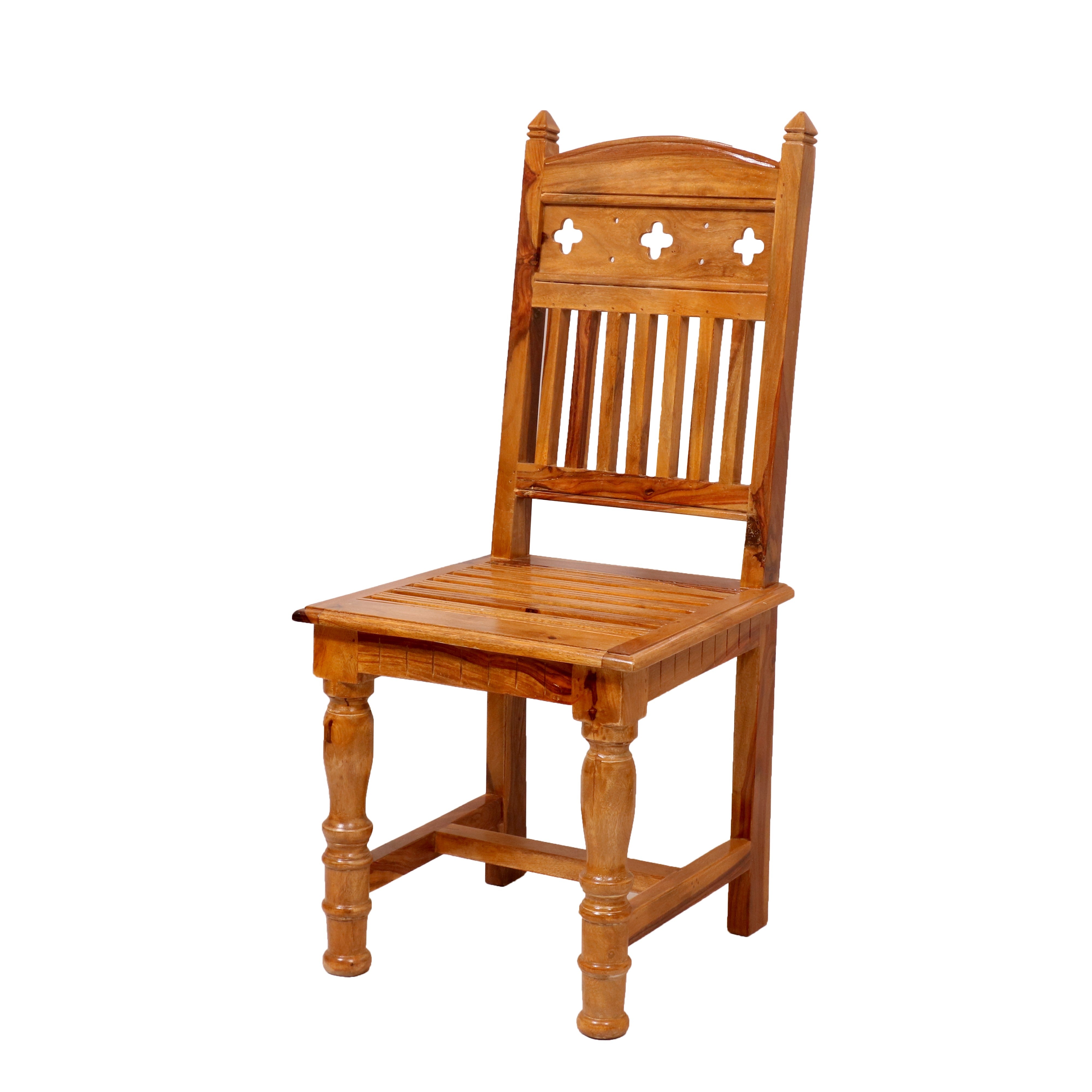 Cut Out Carved Chair Dining Chair
