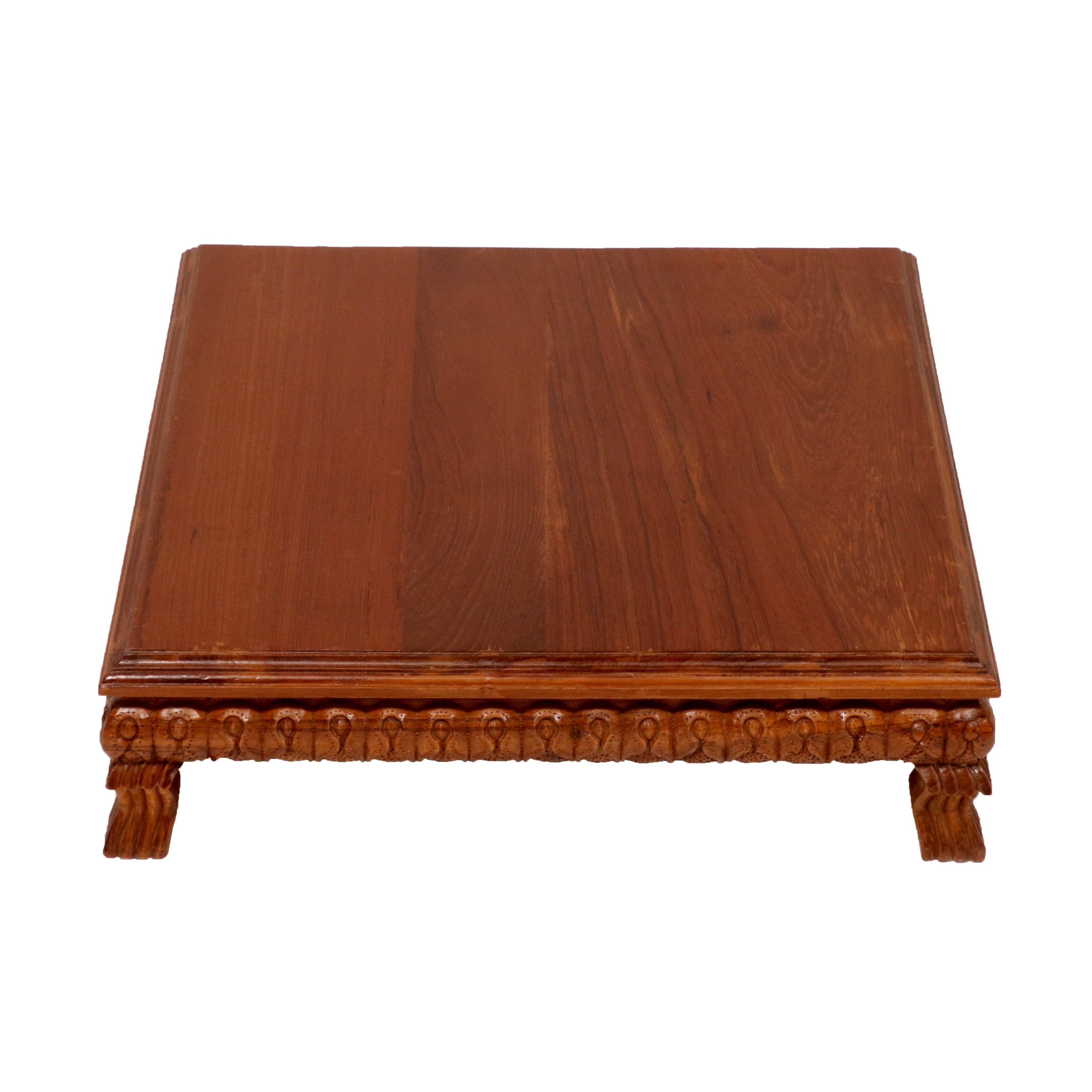 Vastukalpa Traditional Signature Teak Wood Bajot Bajot