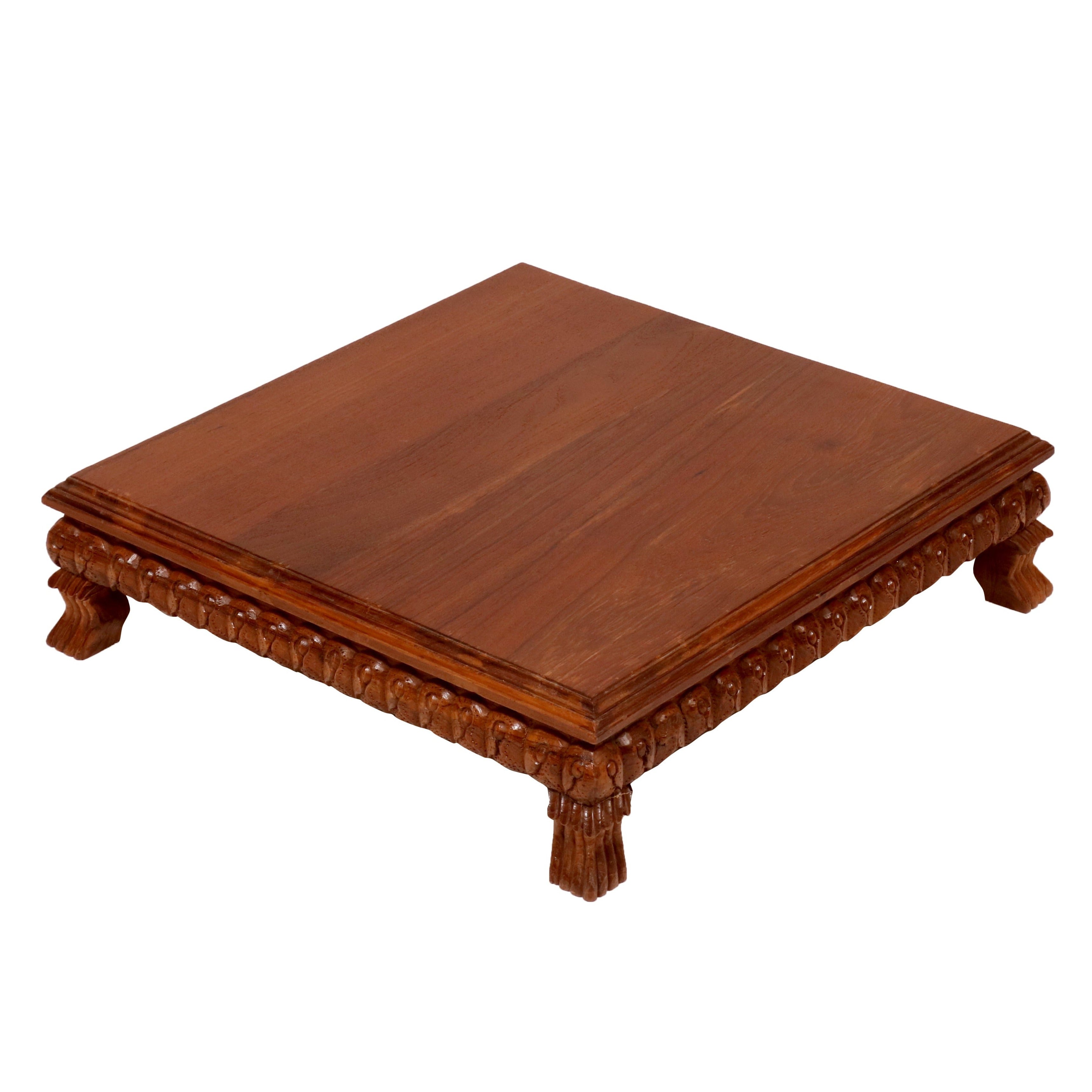 Vastukalpa Traditional Signature Teak Wood Bajot Bajot