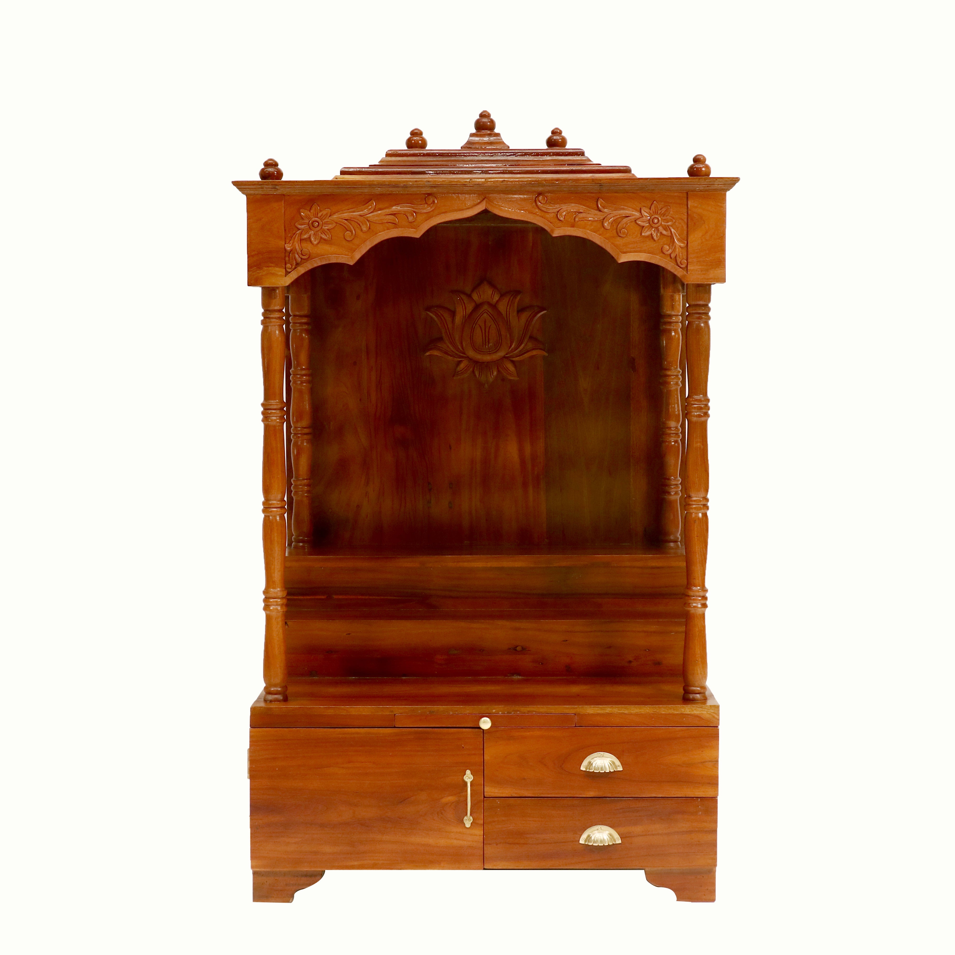 Temple Rajshahi Teak wooden Pooja Mandap Temple