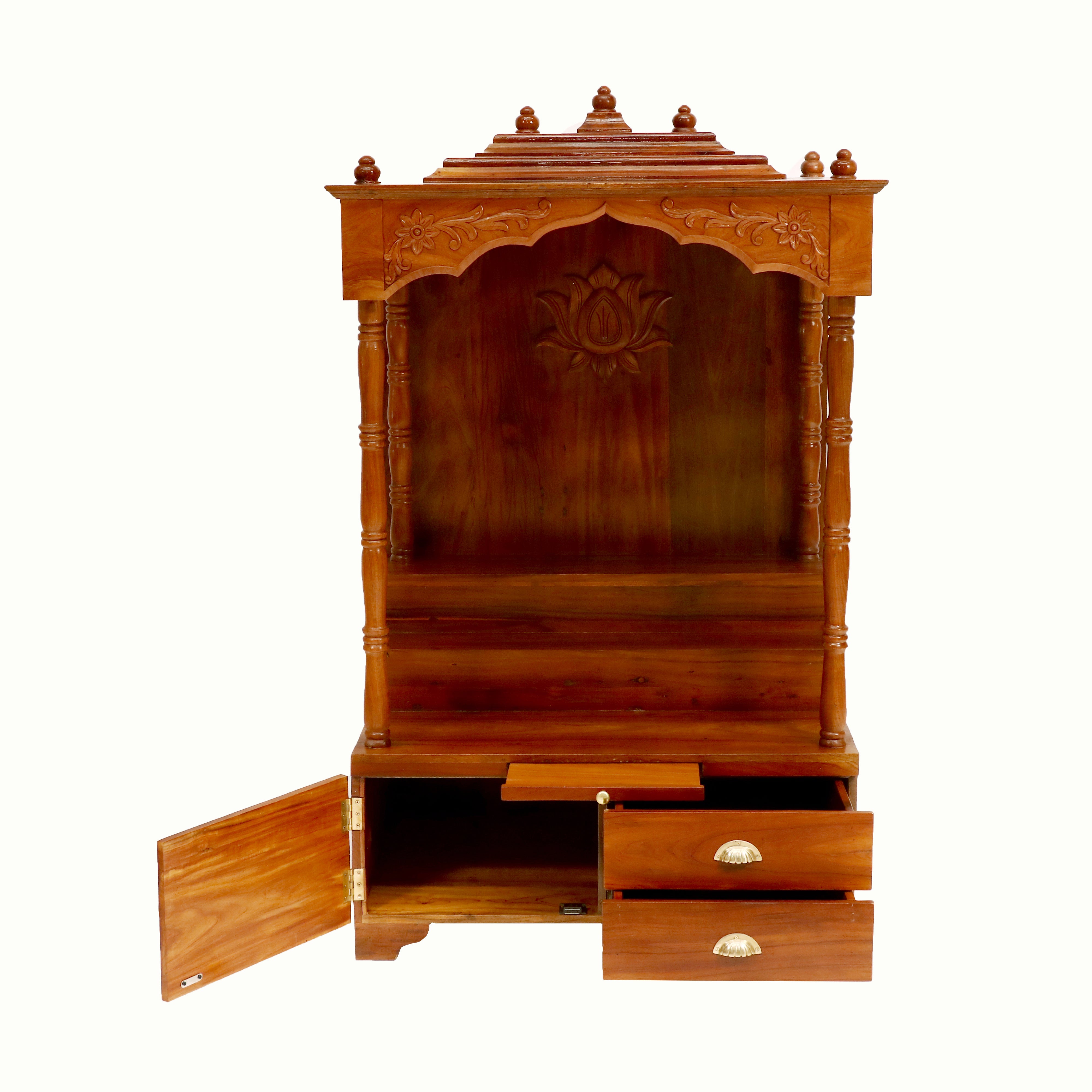 Temple Rajshahi Teak wooden Pooja Mandap Temple