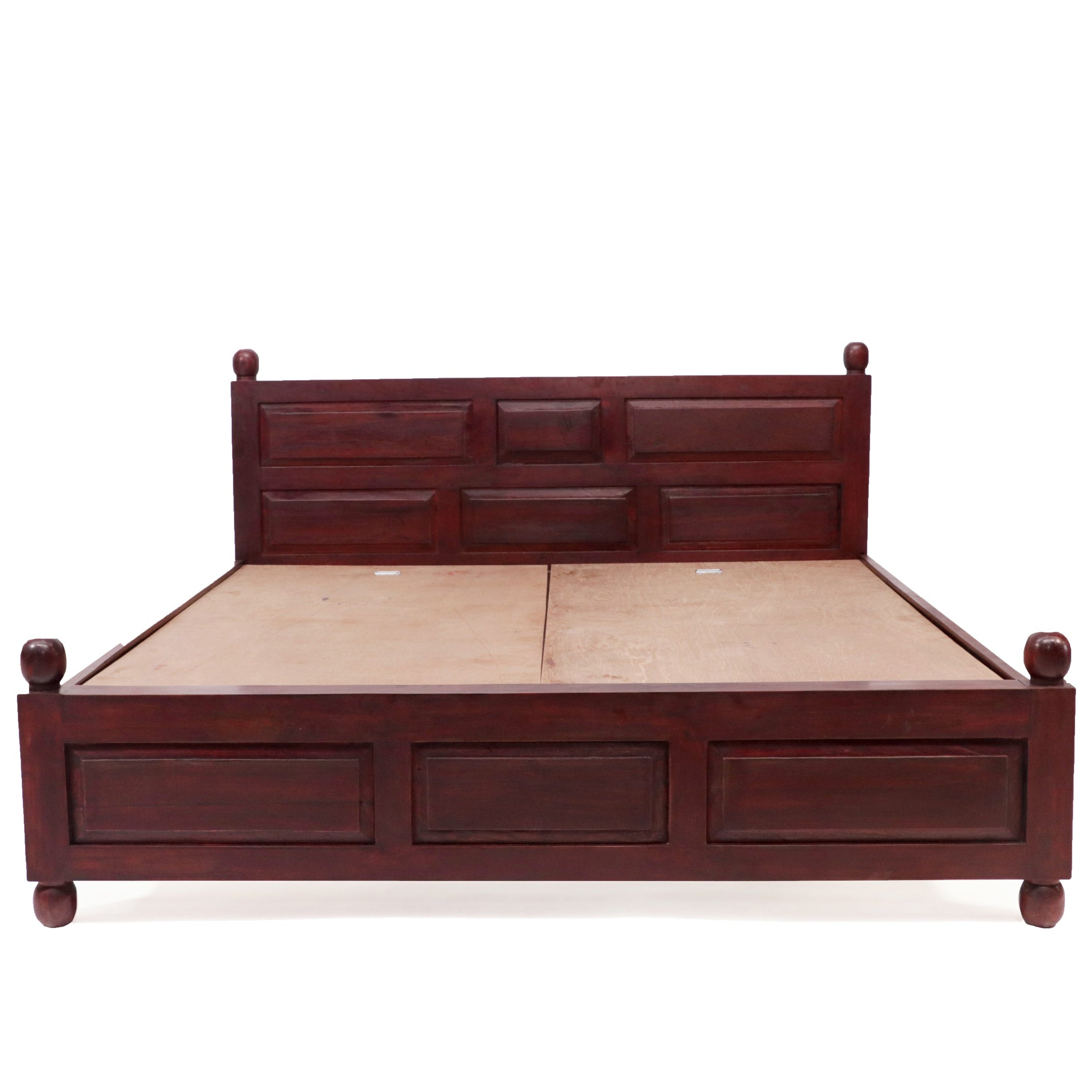 Wooden Plain Classical Bed (Acacia Wood) Bed
