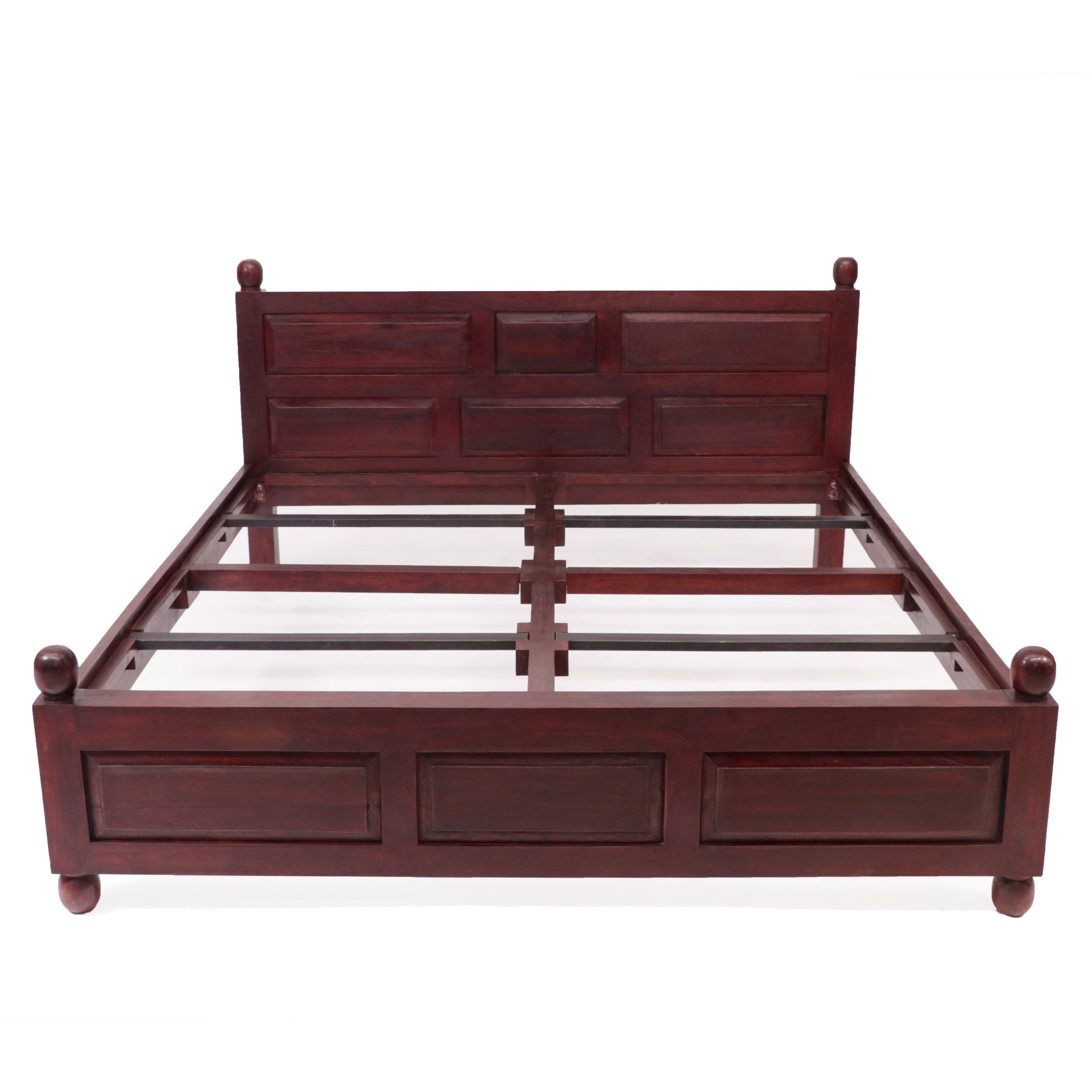 Wooden Plain Classical Bed (Acacia Wood) Bed