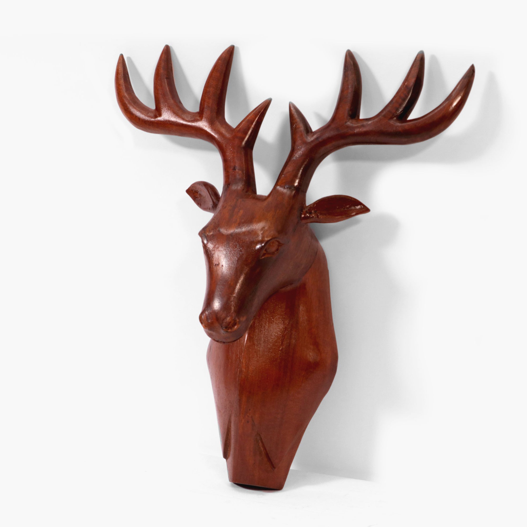 Solid Wood Deer Wall Decor Wall Decor