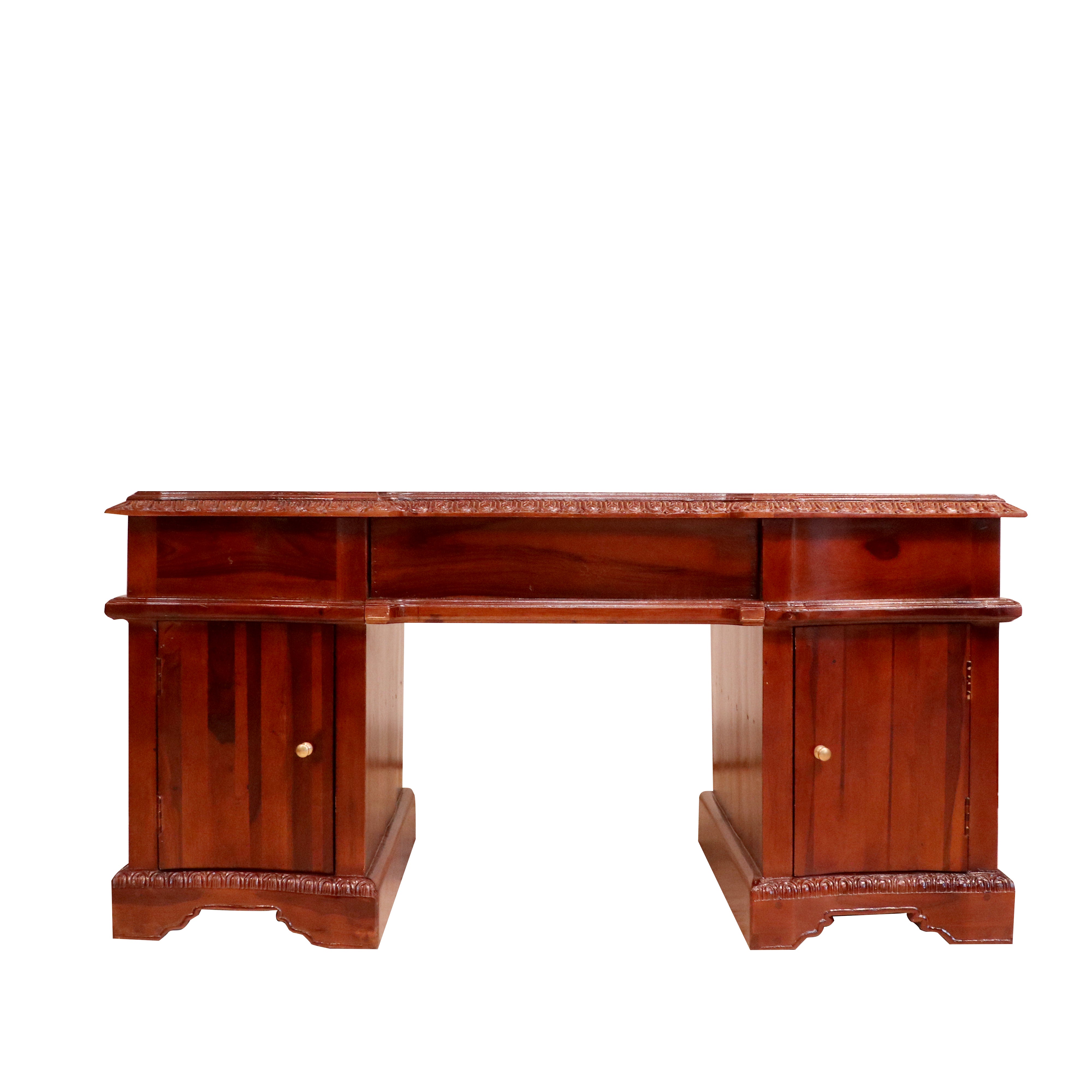 Executive Table with 3 drawer in Solid wood Study Table