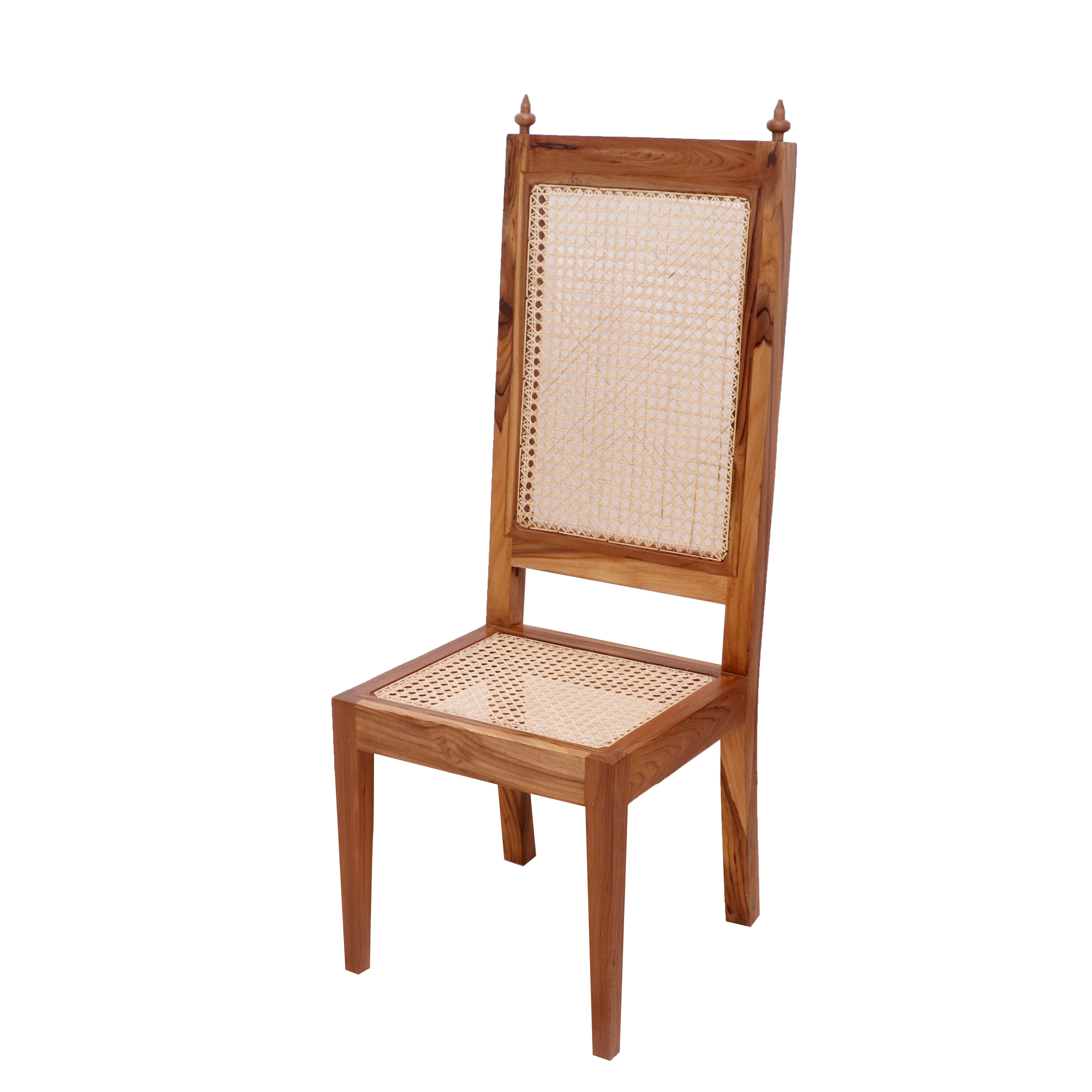 Teak wood Classic Cane Dining Chair Dining Chair