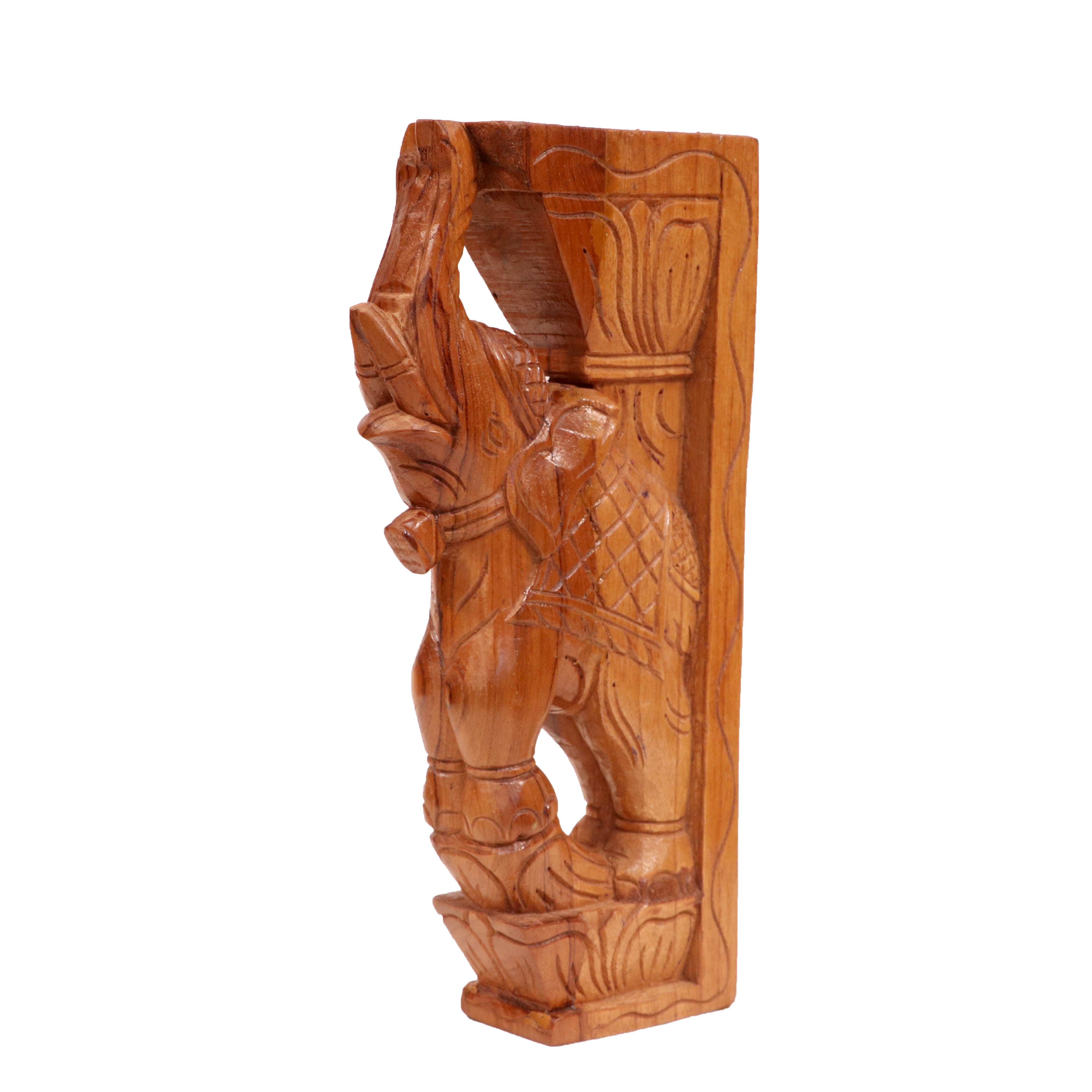 Solid teak elephant dance Door bracket Door Bracket