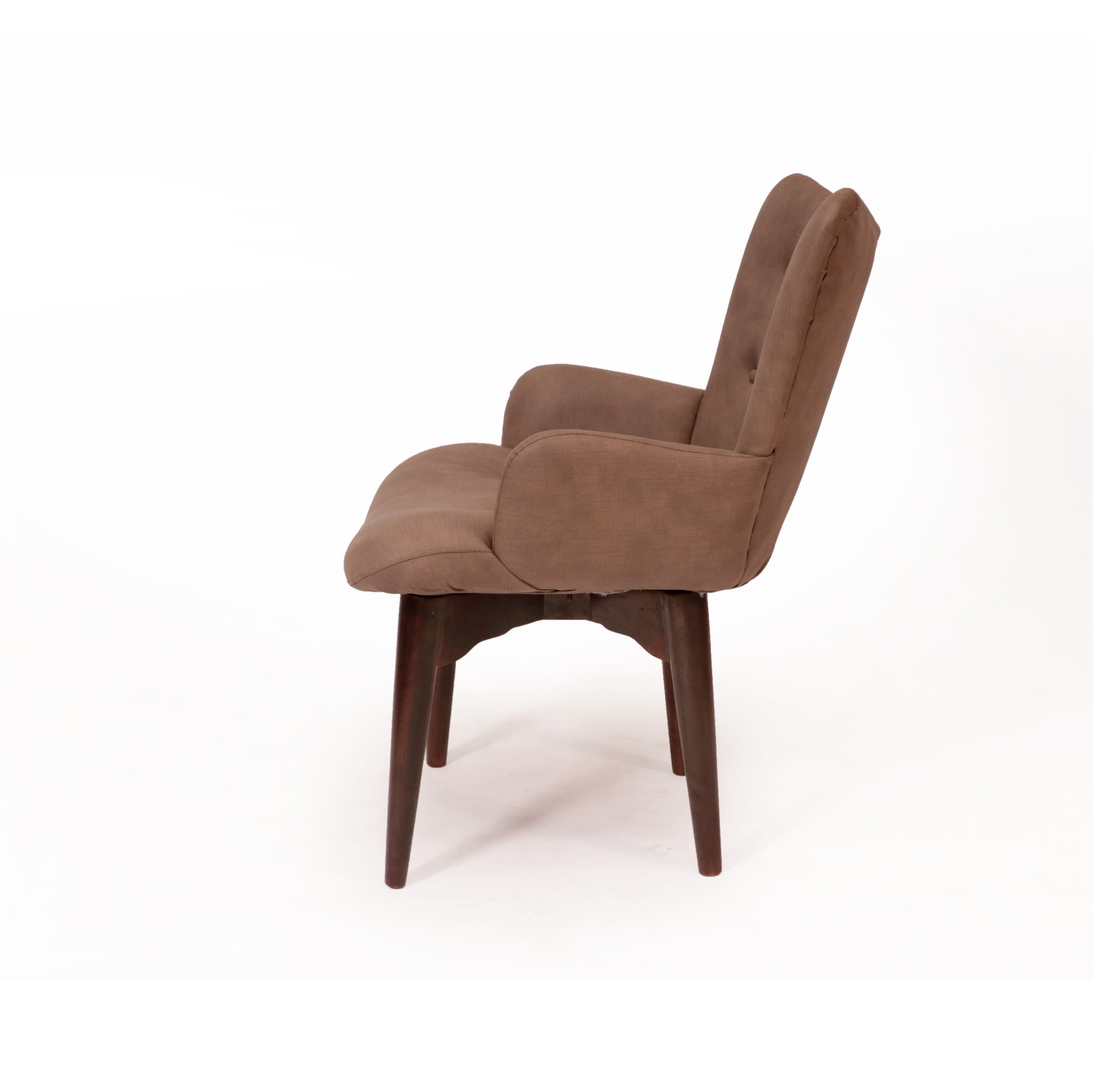 Versatile Upholstered Contemporary Handmade Wooden Chair Arm Chair