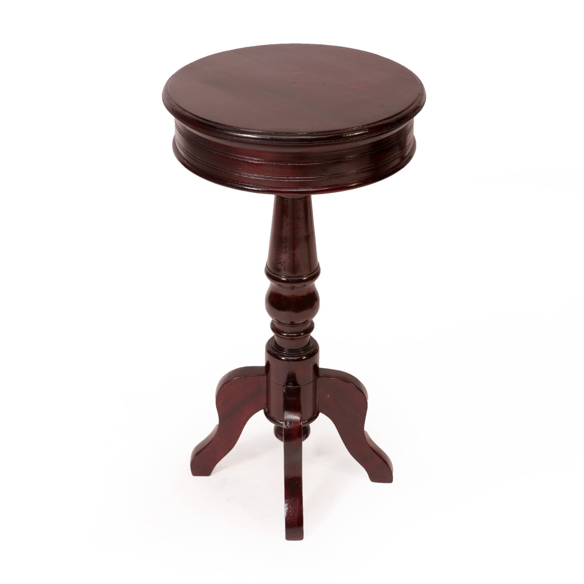 Compact Teak End Table (Small (16 x 16 x 29.5 Inch)) End Table