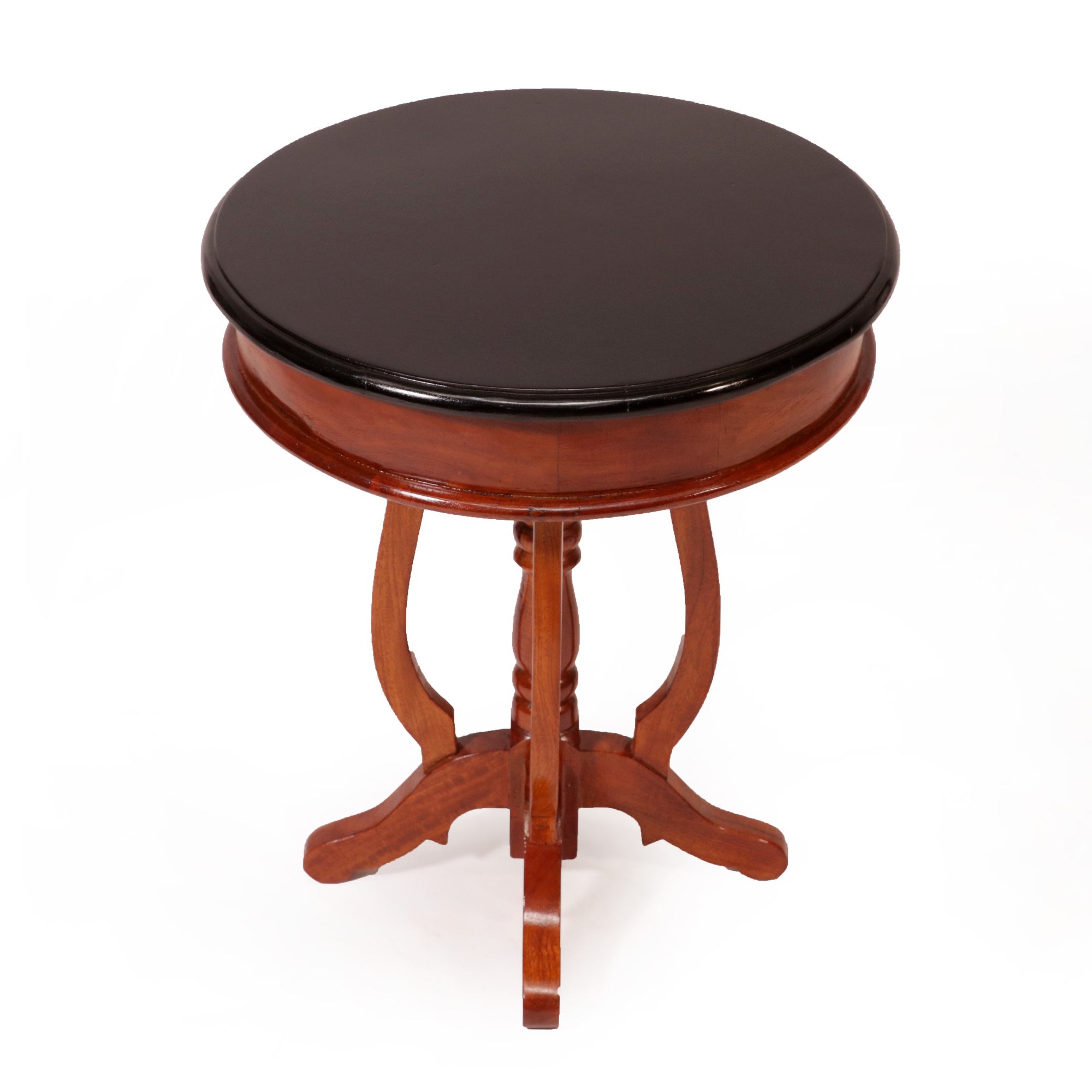 Rich Rounded End Table (Dual Tone) End Table