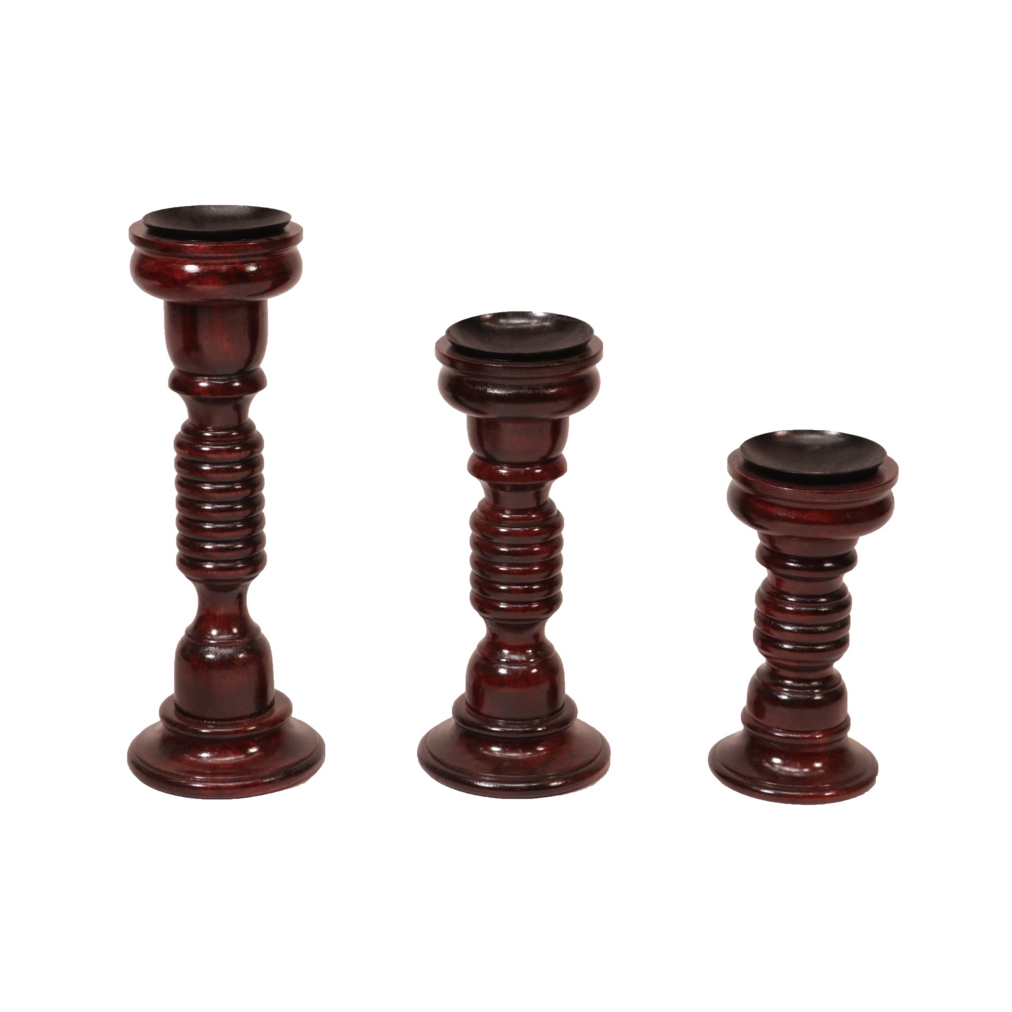 Wooden Risen Ring Candle Holder Candle Holder