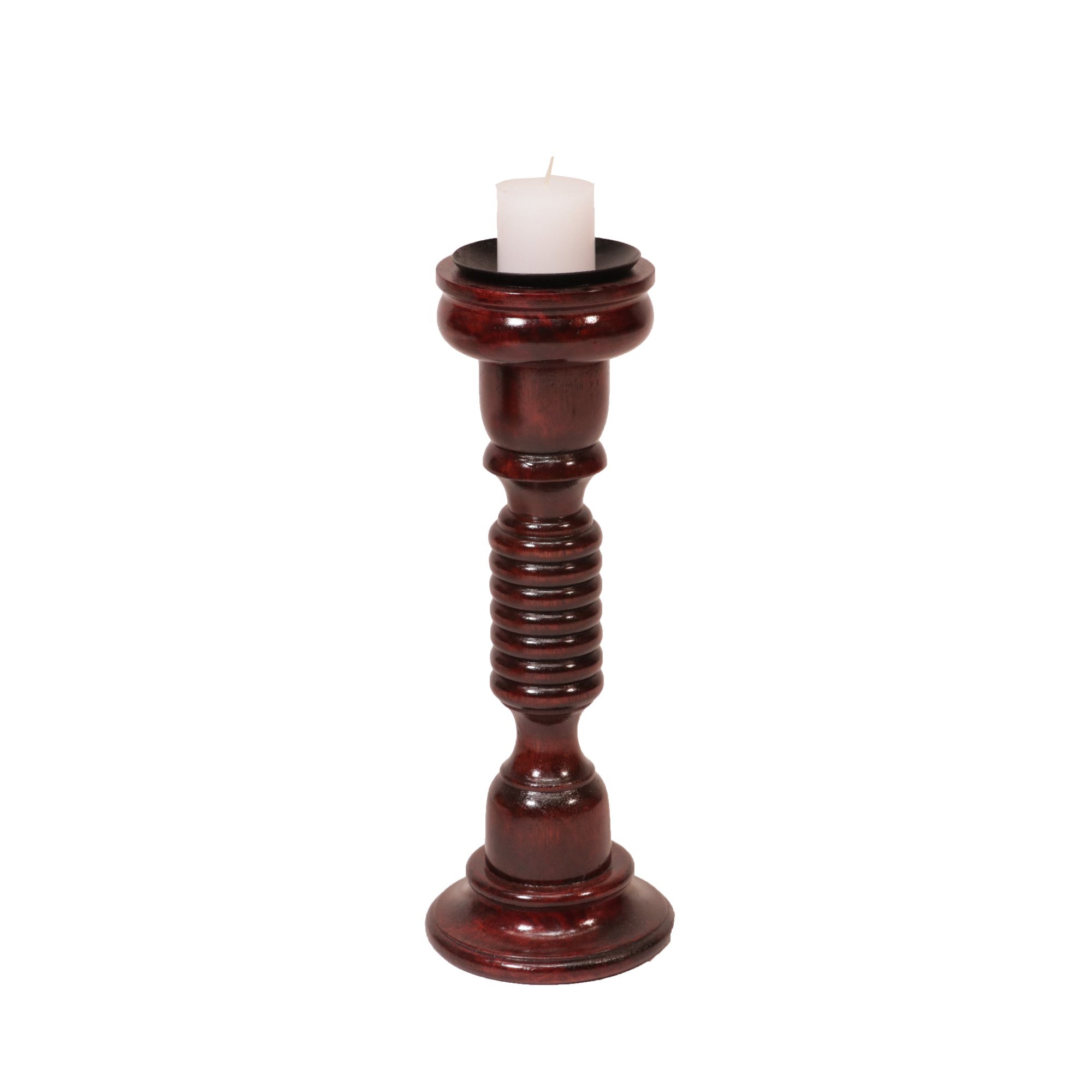 Wooden Risen Ring Candle Holder Candle Holder