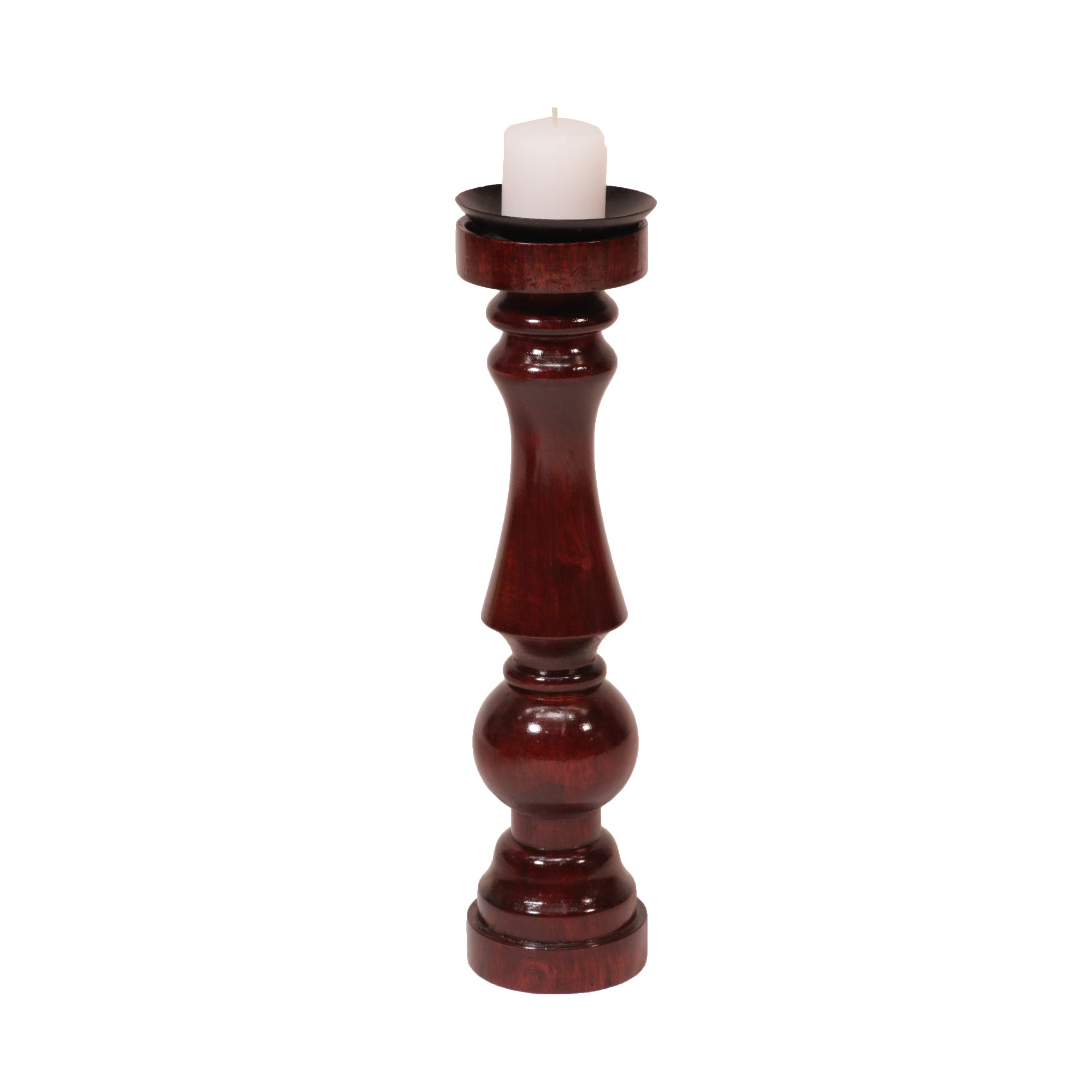 Wooden Risen Sun Candle Holder Candle Holder