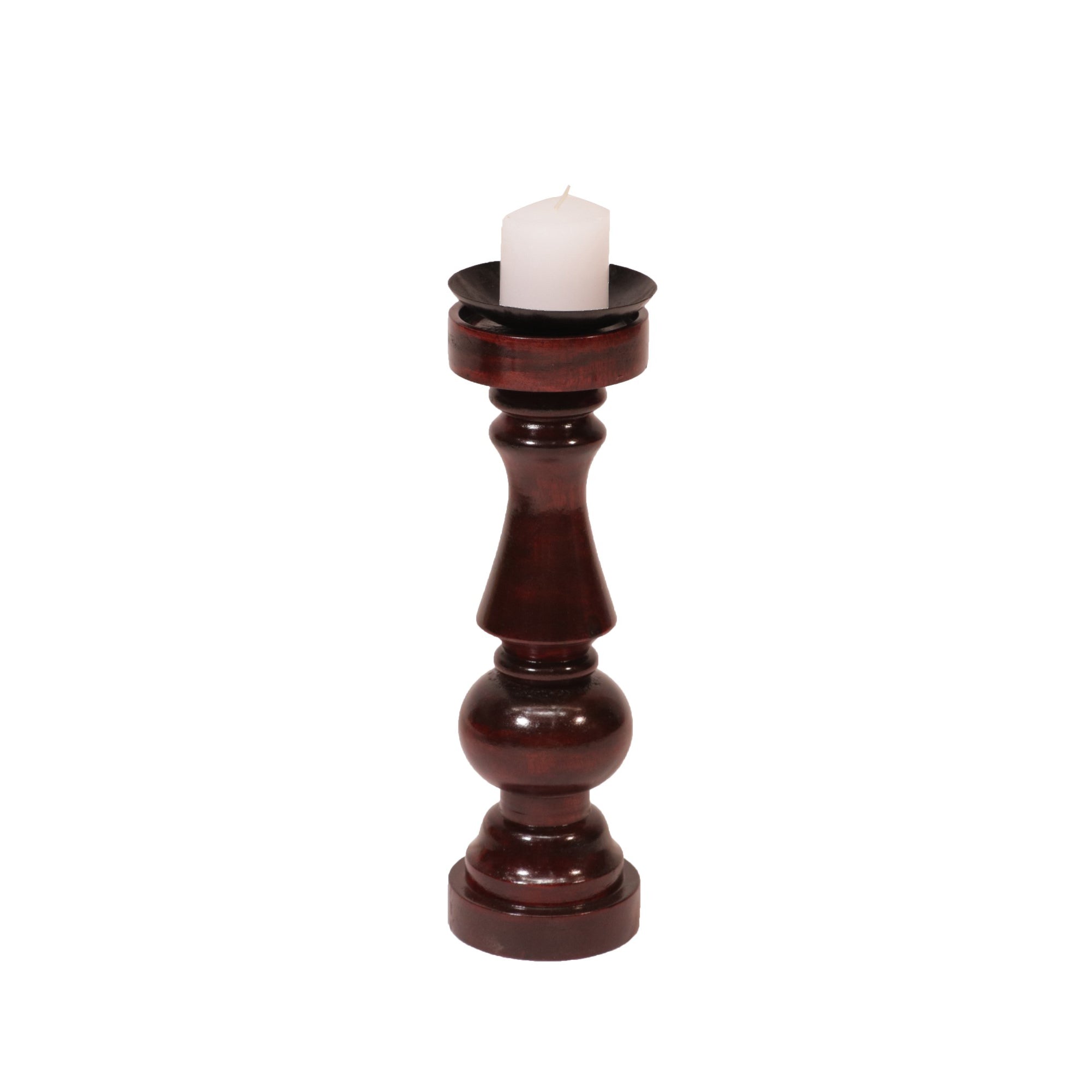 Wooden Risen Sun Candle Holder Candle Holder