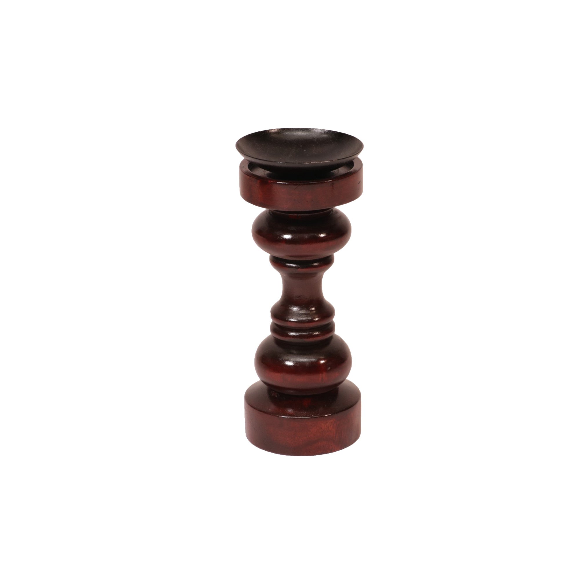 Wooden Double Rings Candle Holder Candle Holder