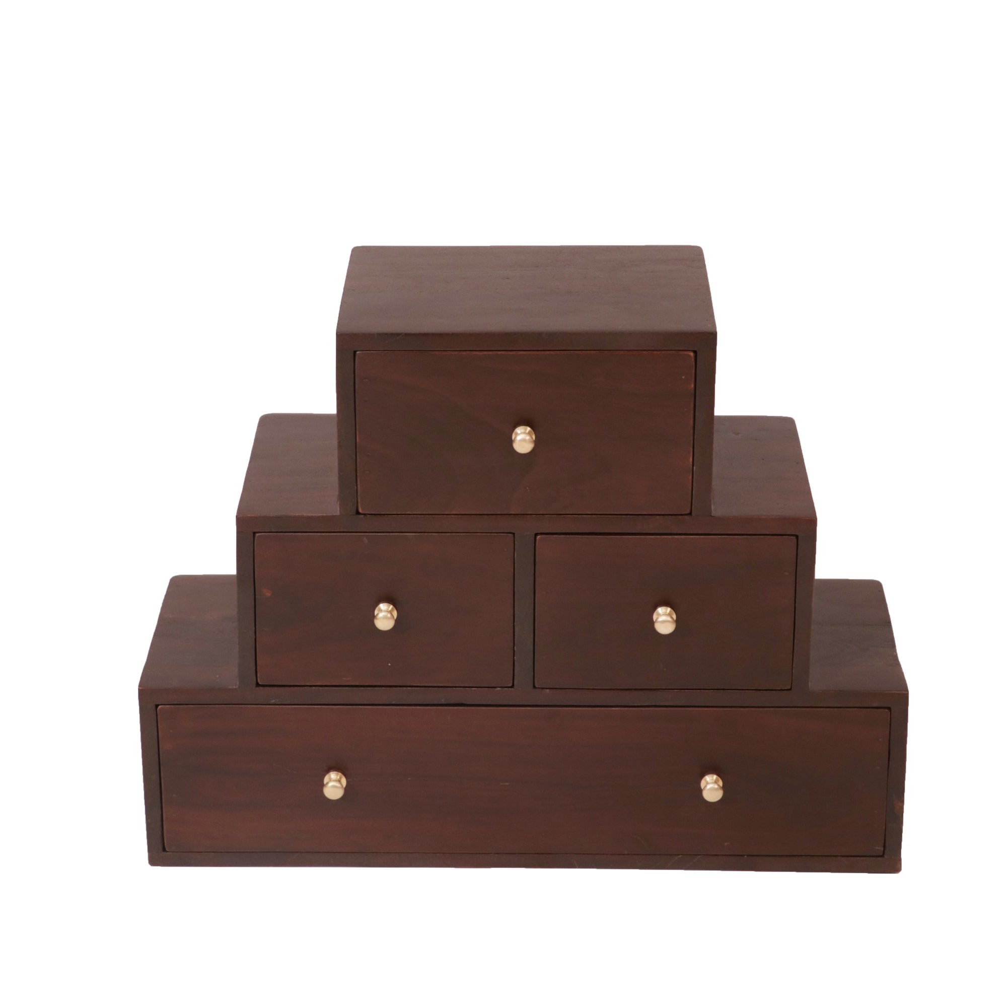 Wooden Tower Drawer Chest Drawer's Chest