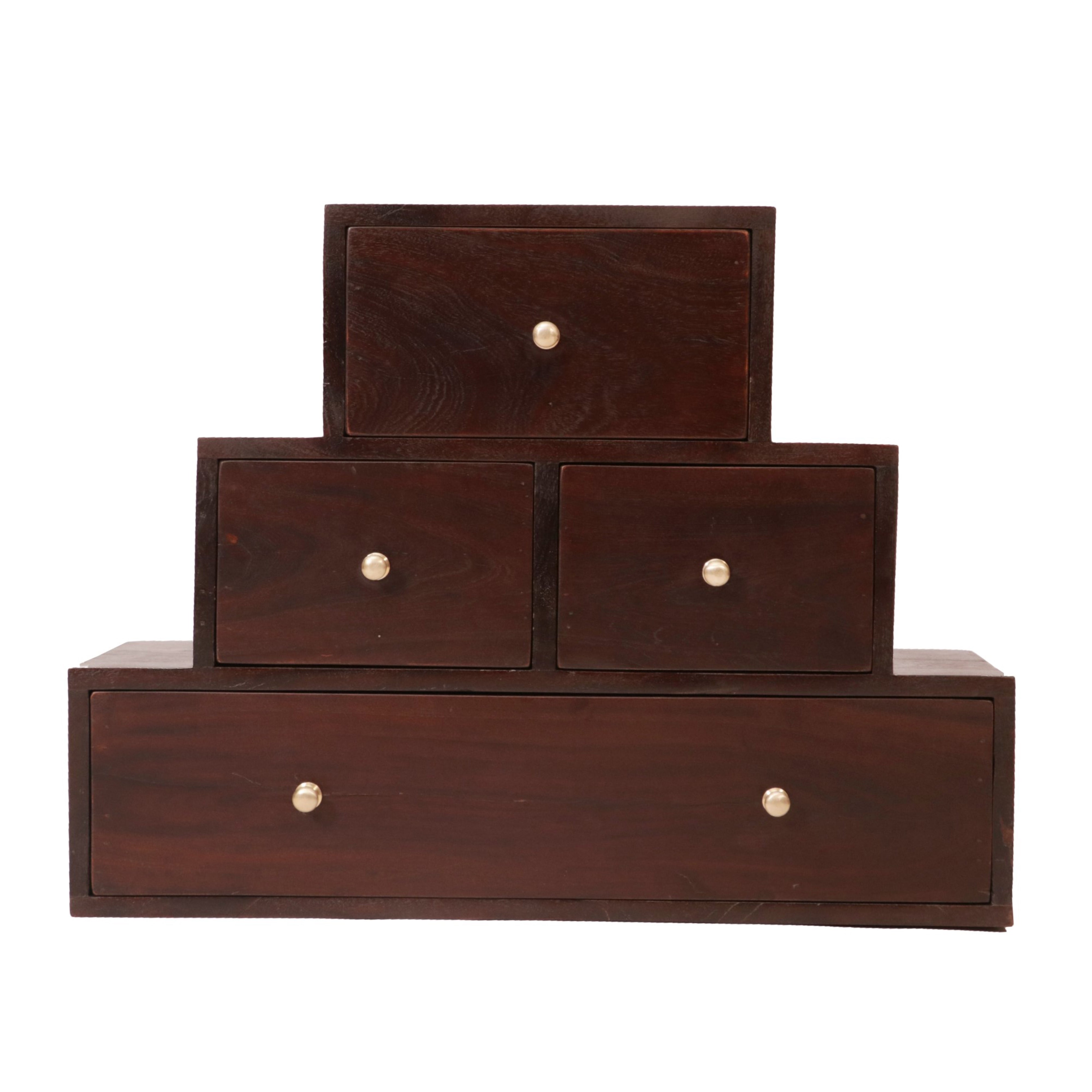 Wooden Tower Drawer Chest Drawer's Chest