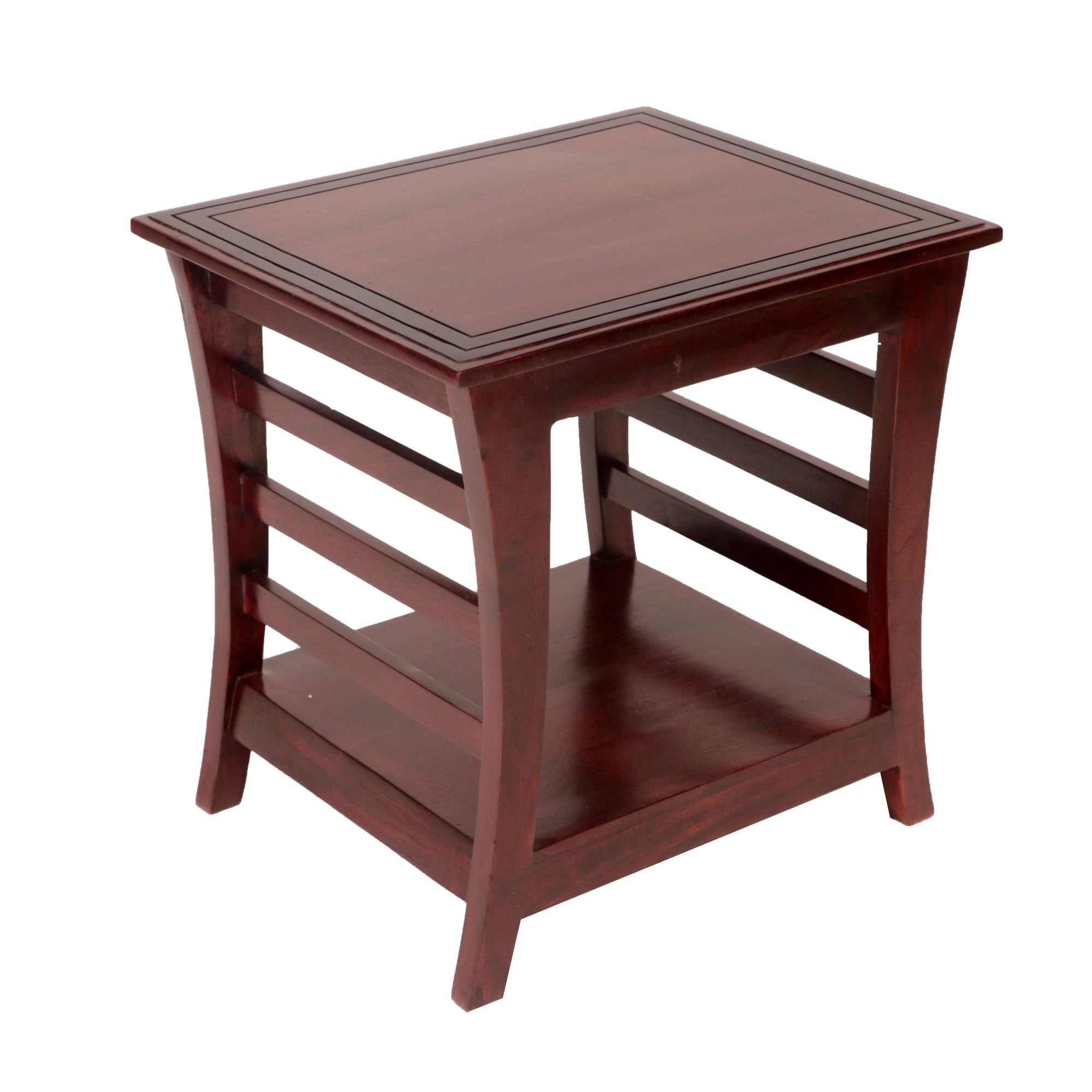 Curve Strip Designed Wooden Handmade Coffee Table Coffee Table