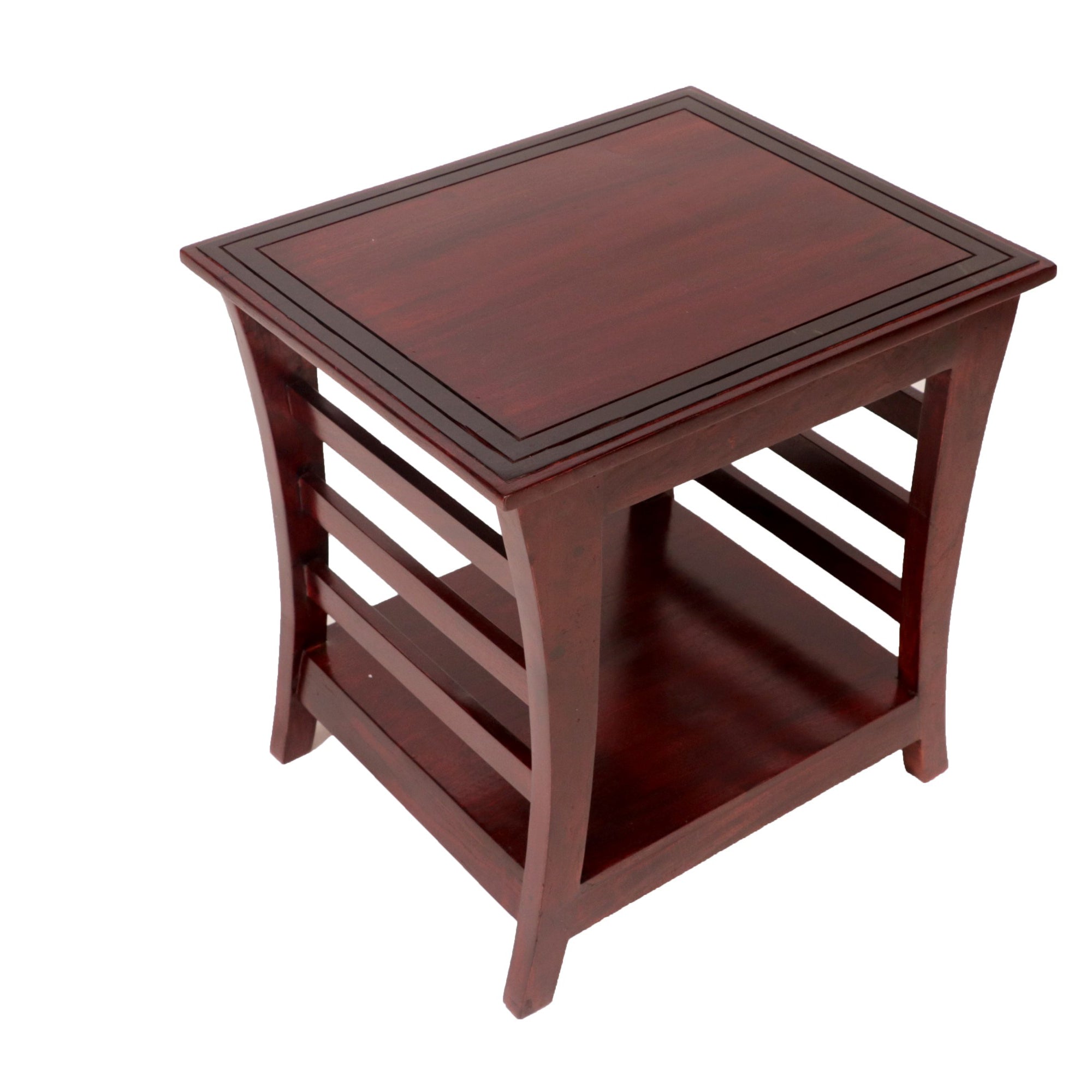 Curve Strip Designed Wooden Handmade Coffee Table Coffee Table