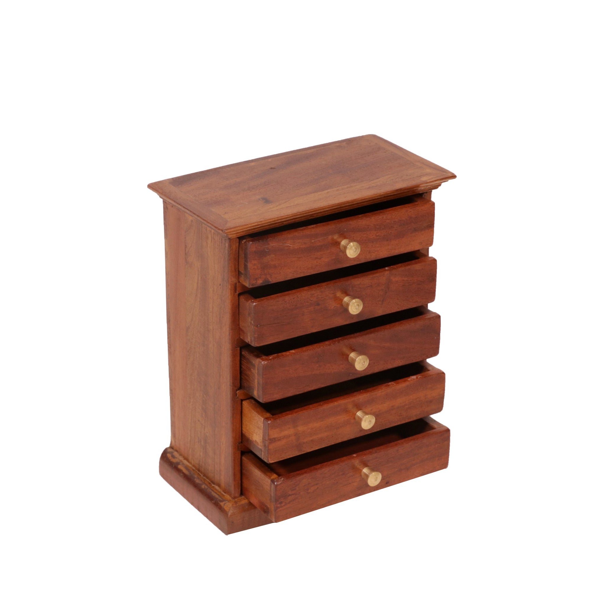 5 Drawer Pillar Box Bureau Desk Organizer