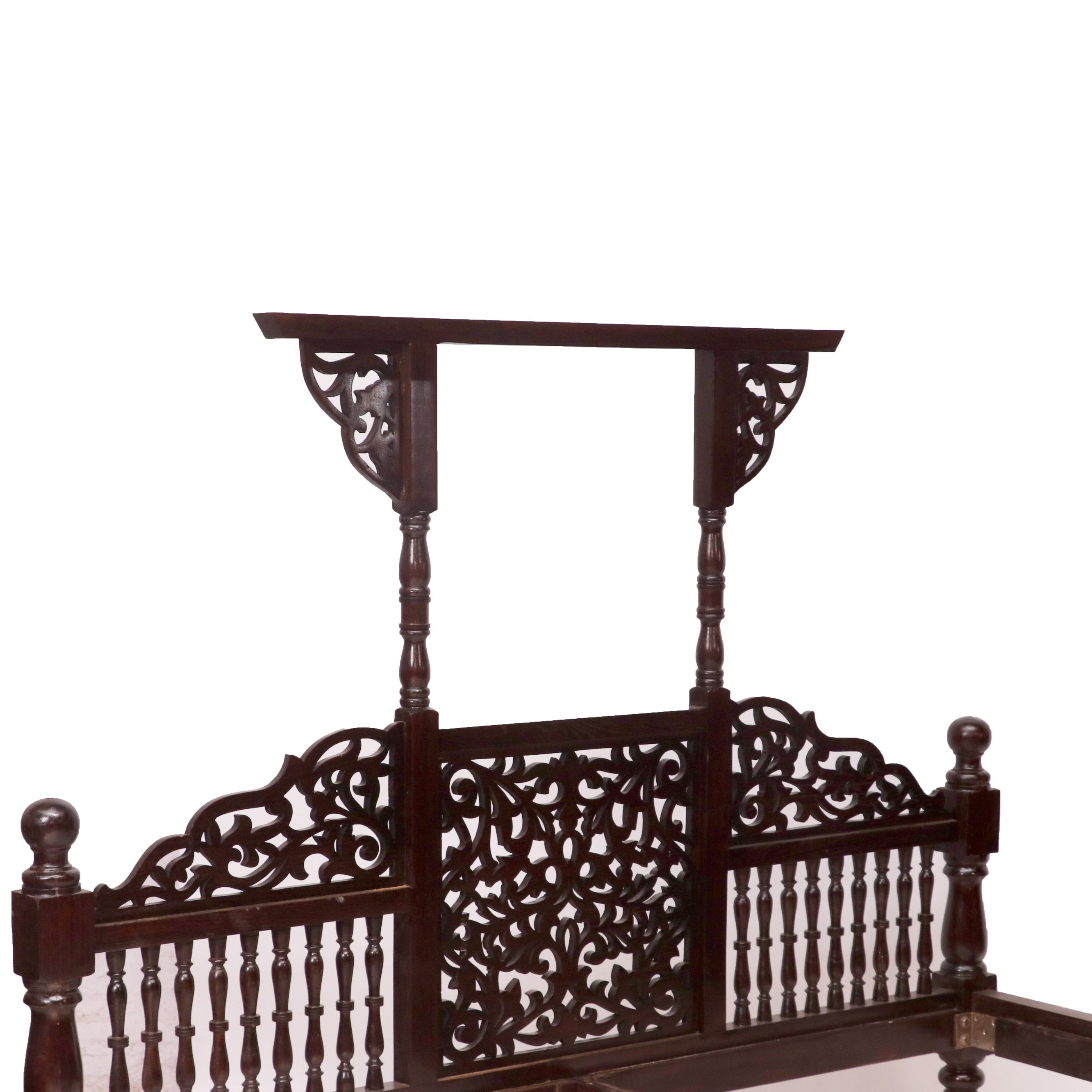 Traditional Southern Classical Teak Bed Bed