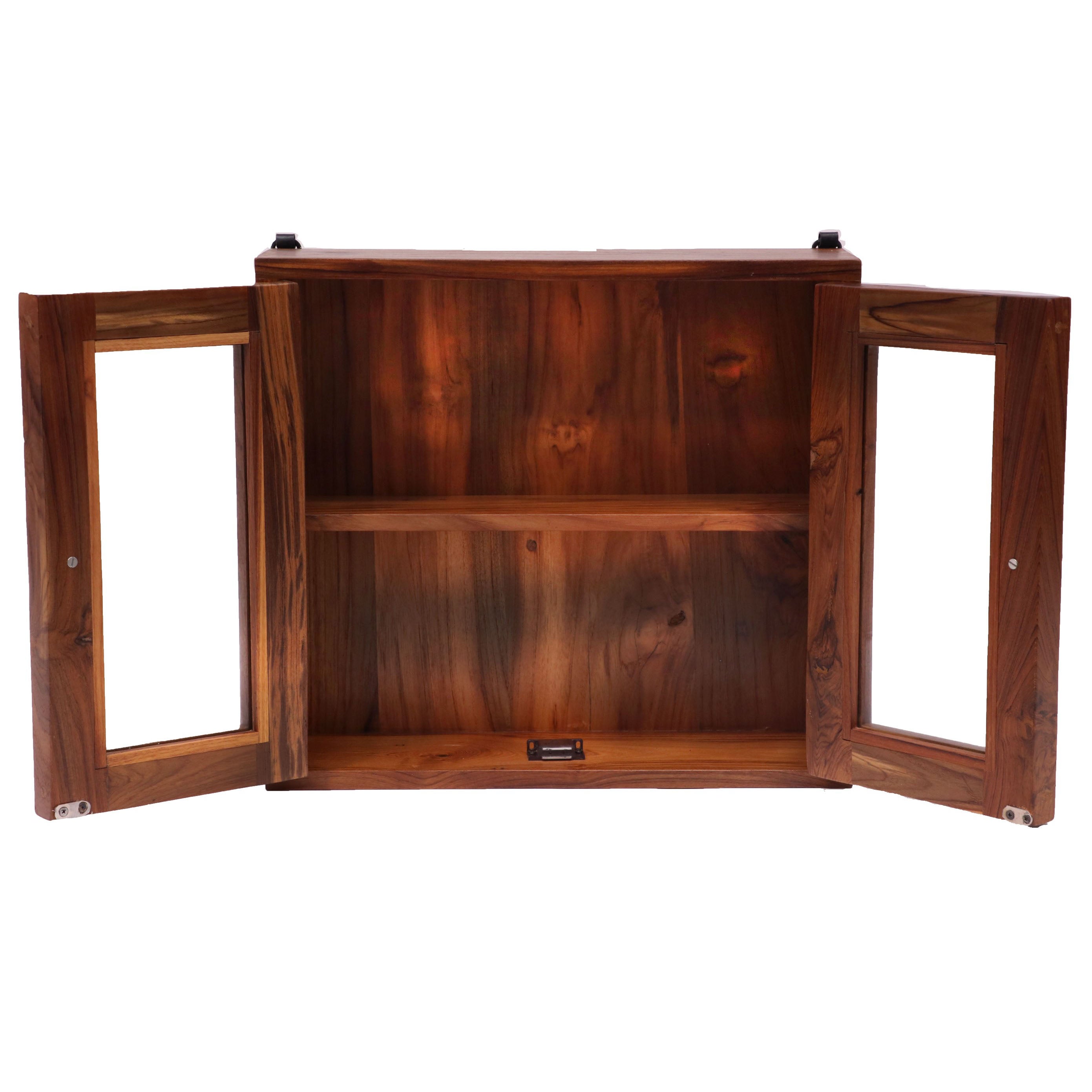 Compact Teak Wall Hanging Cabinet Wall Cabinet