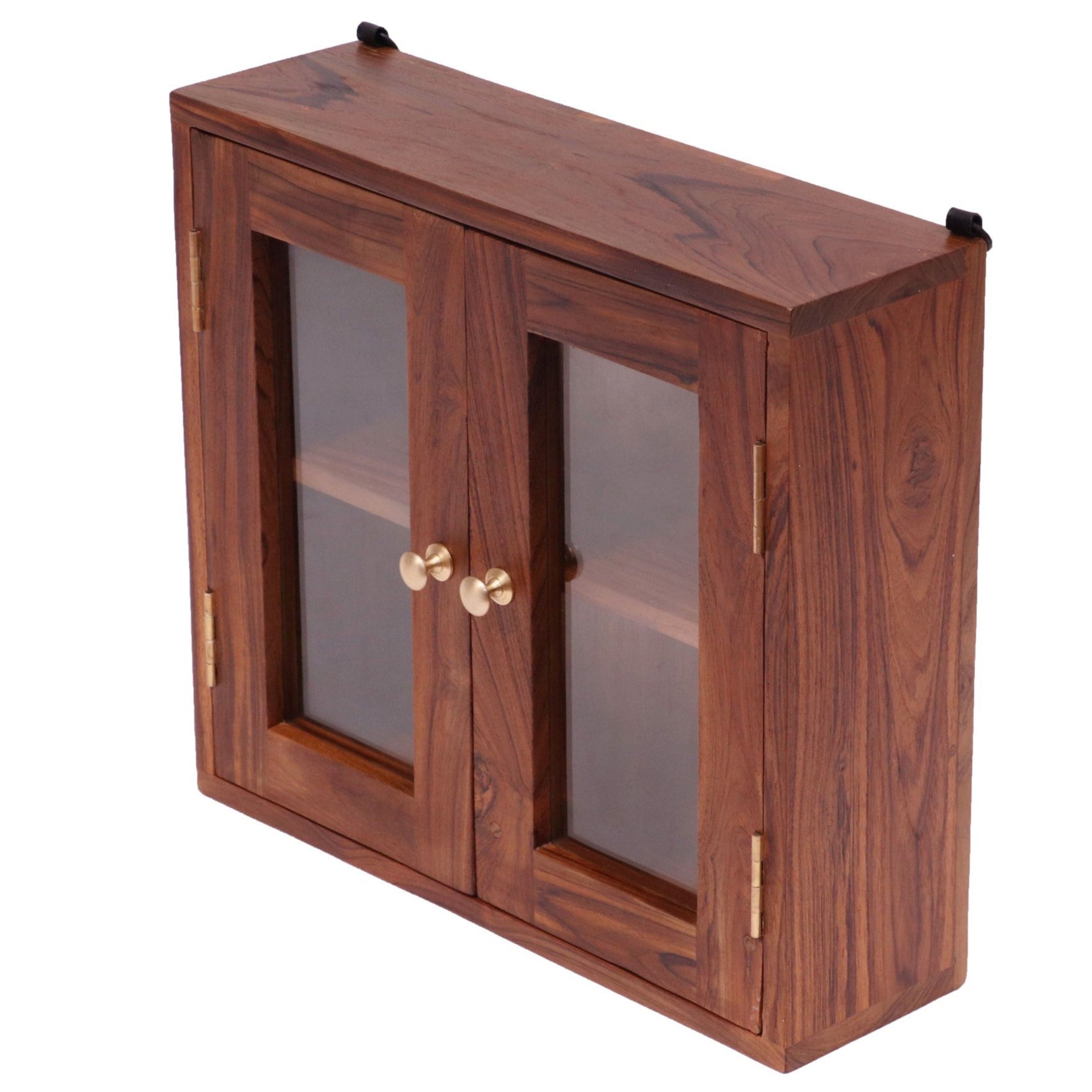 Compact Teak Wall Hanging Cabinet Wall Cabinet