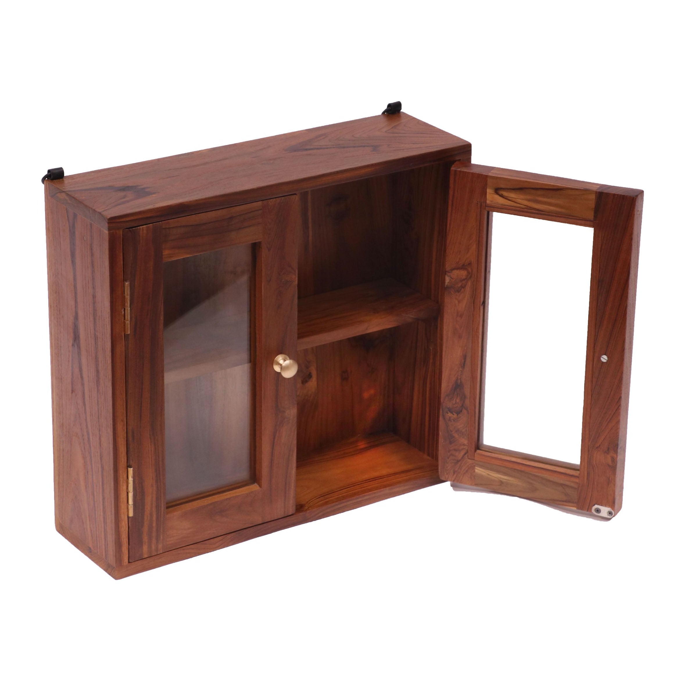 Compact Teak Wall Hanging Cabinet Wall Cabinet