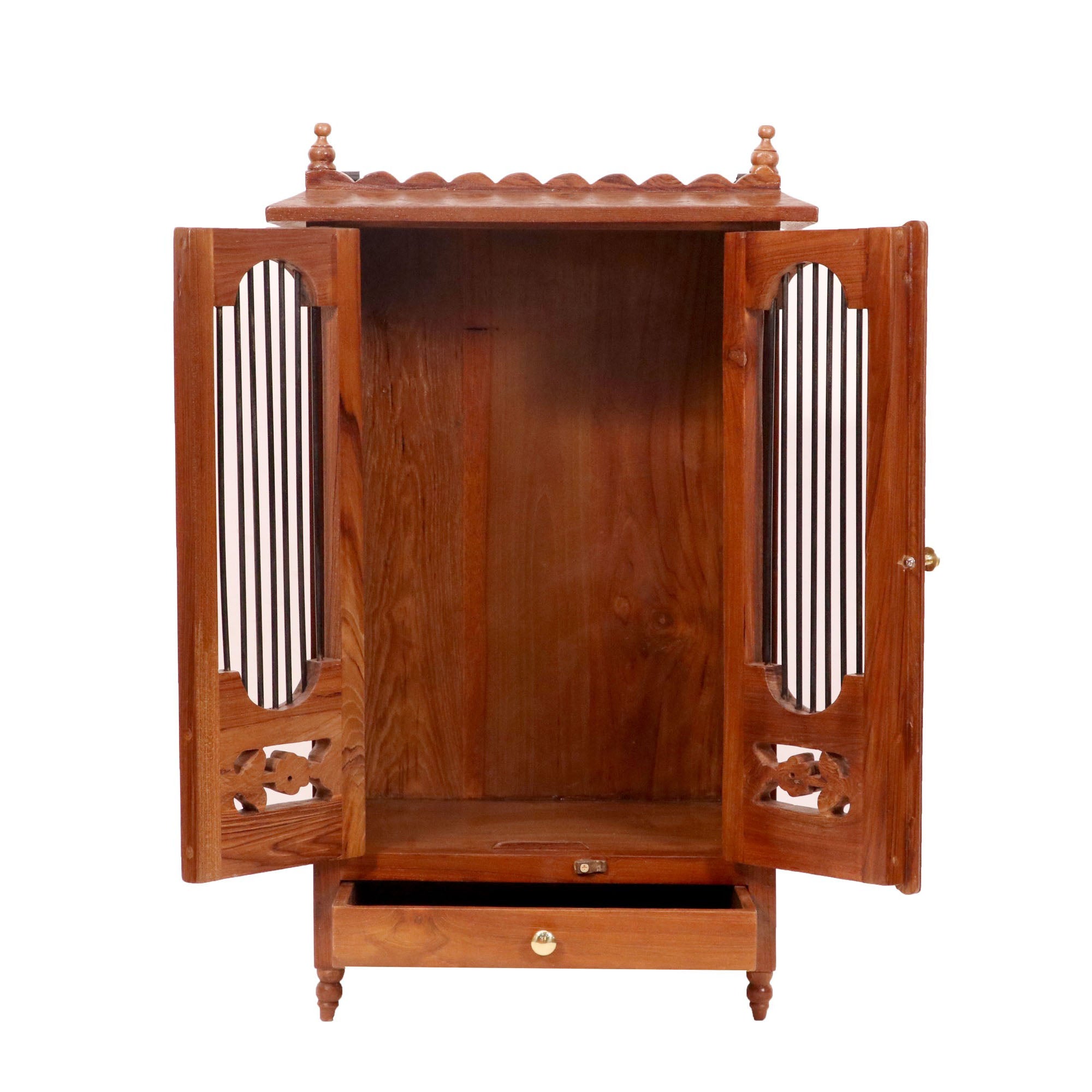 Teak wood Long House Temple Temple