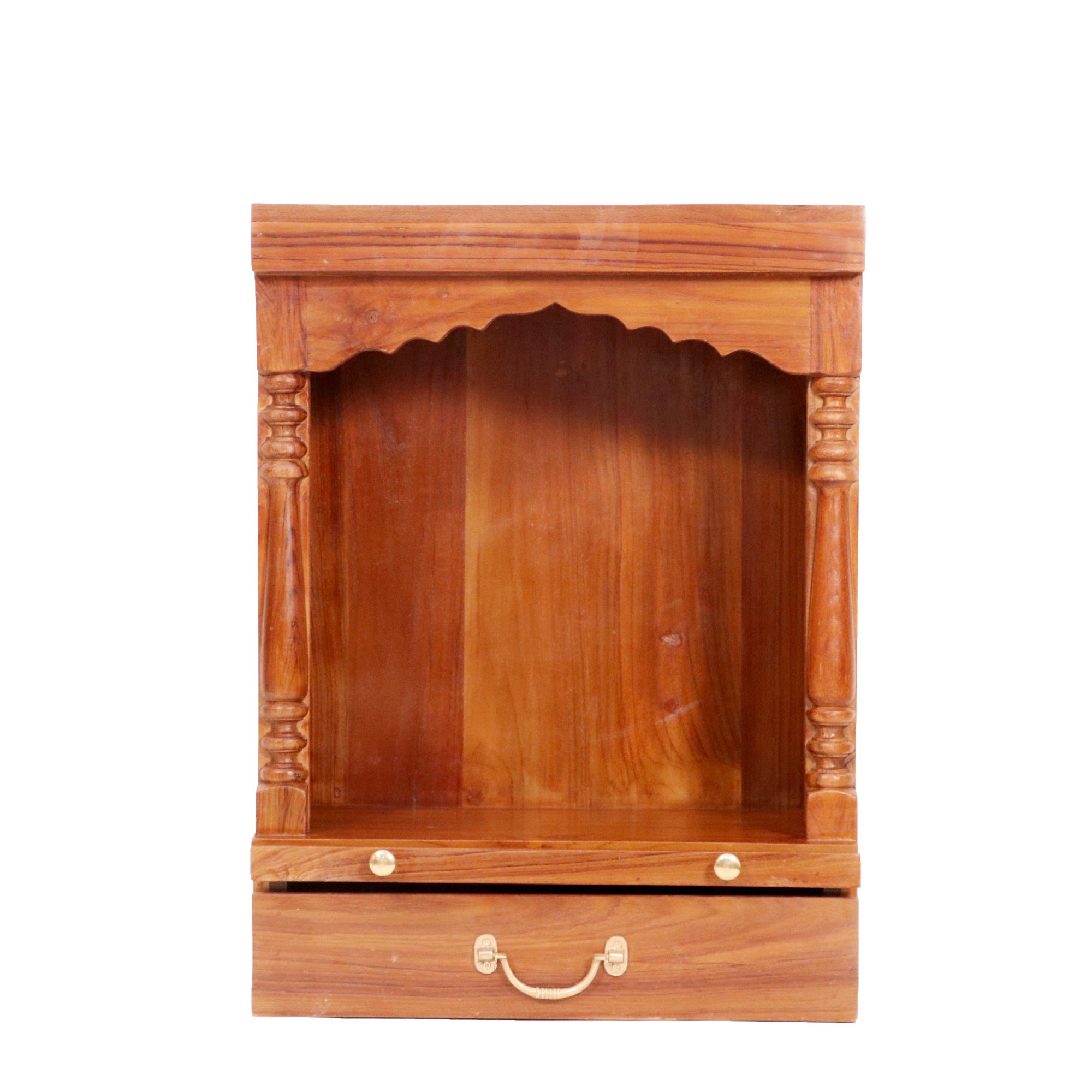 Contemporary wood Jali Temple Temple