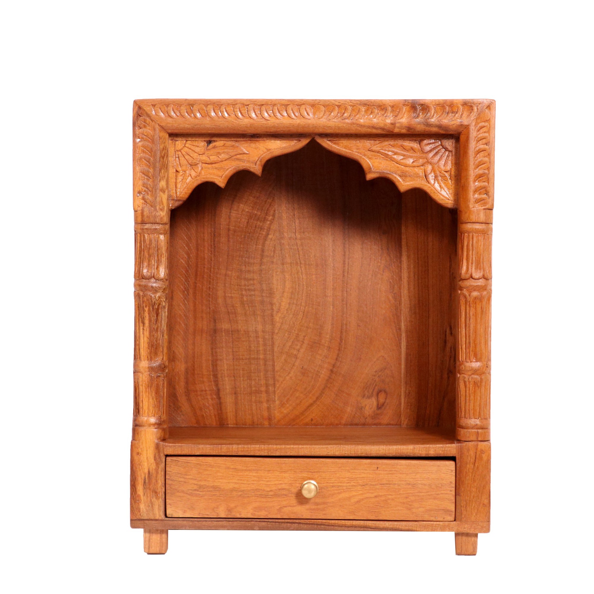 Heritage Design Compact Solid Wooden Temple Temple