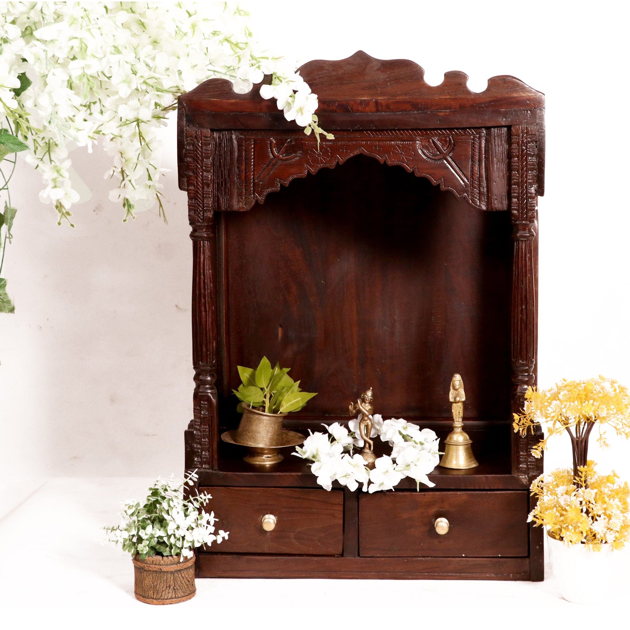 Wooden Antique Style Temple Temple