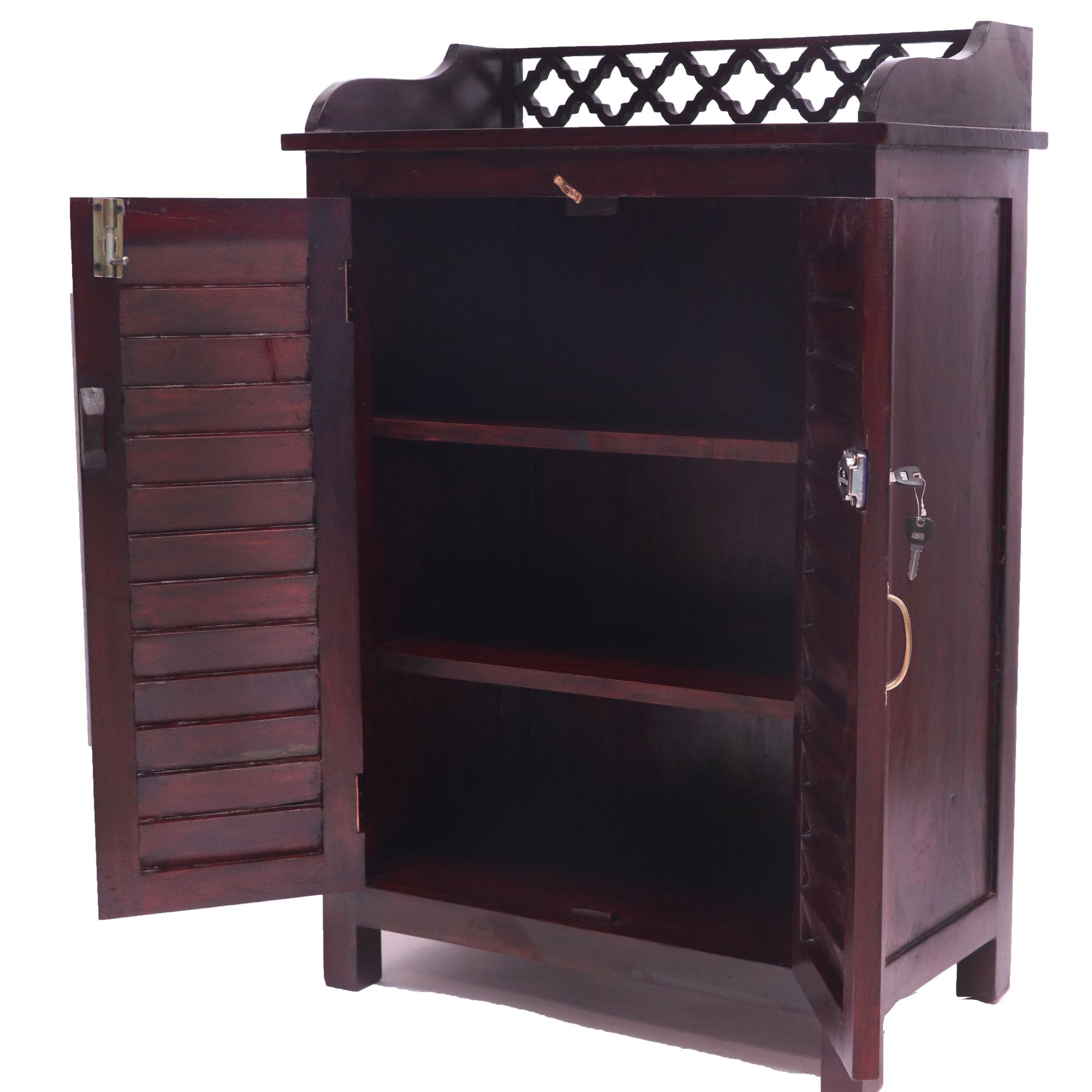 Shuttered Solid wood Cabinet Cupboard