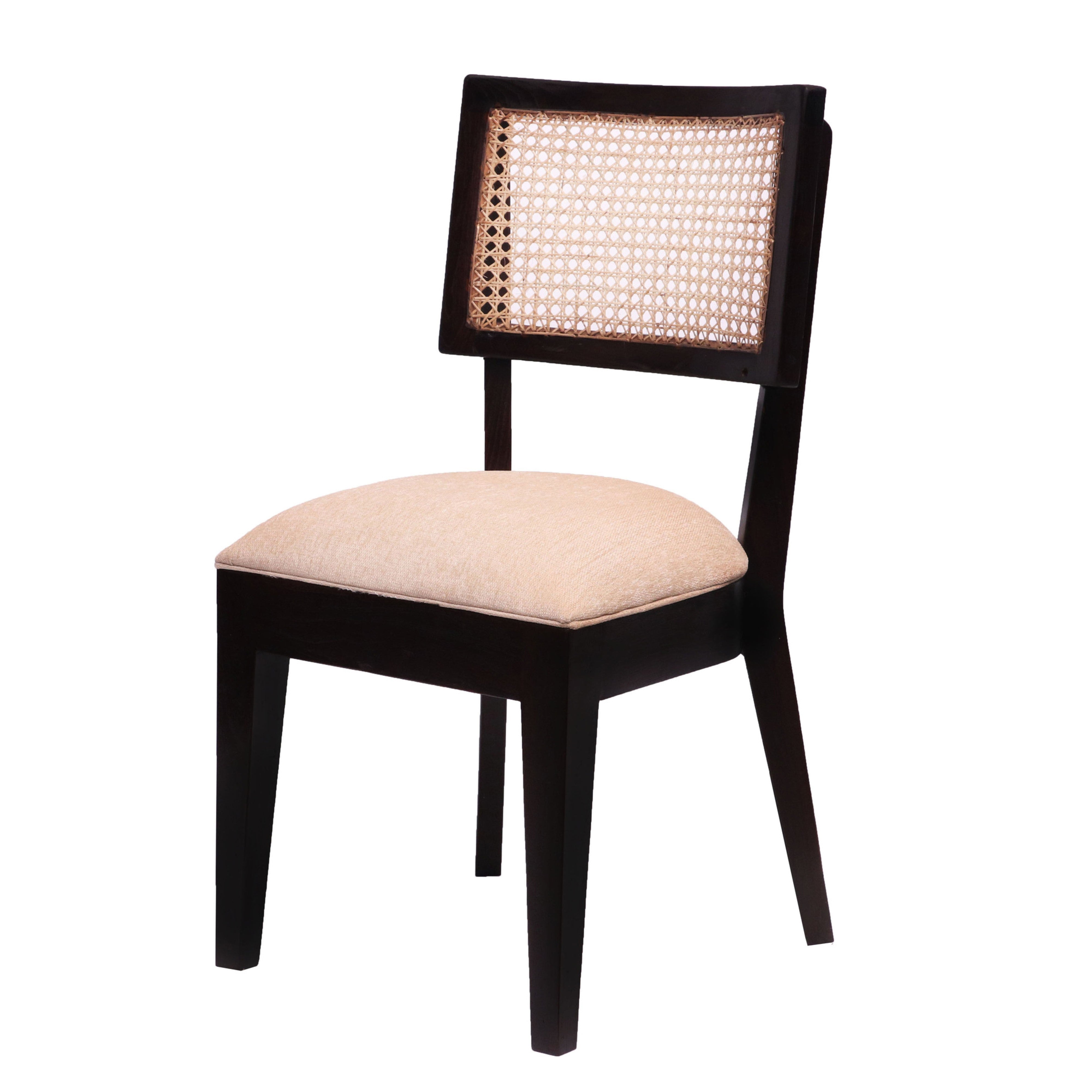 Teak wood classical curved authentic cane Dining Chair Dining Chair