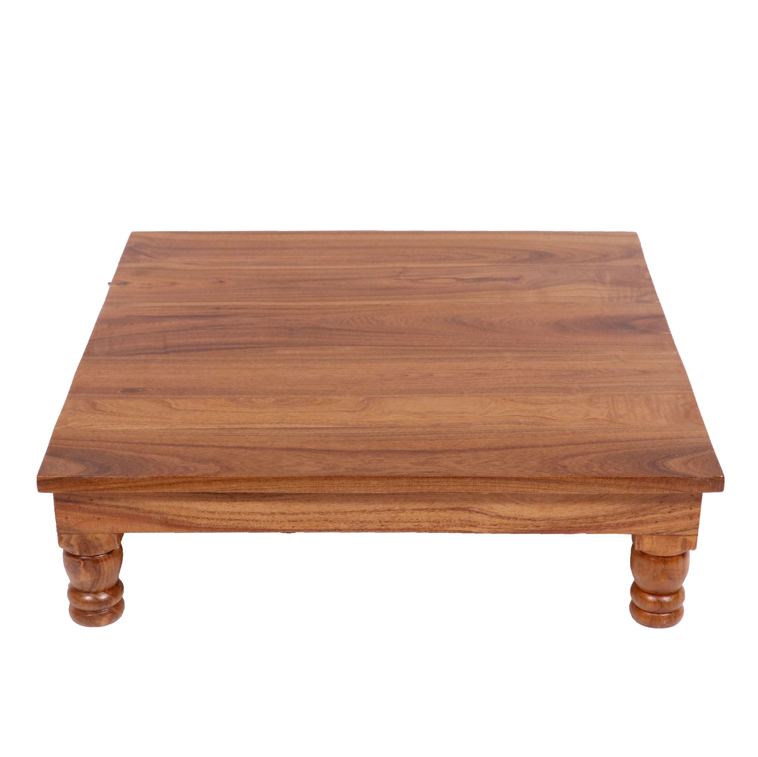 Wide Compact Wooden Bajot Bajot