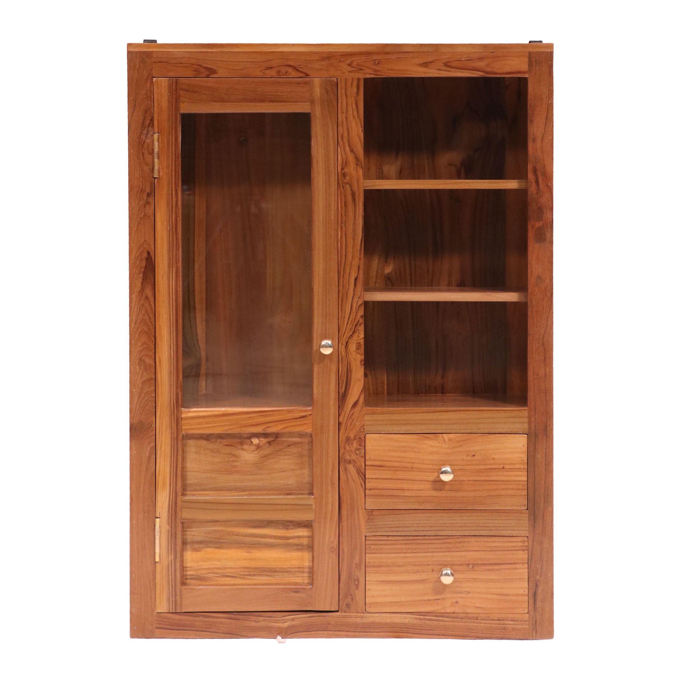 Premium Indian Teak wood Wall Cabinet Wall Cabinet