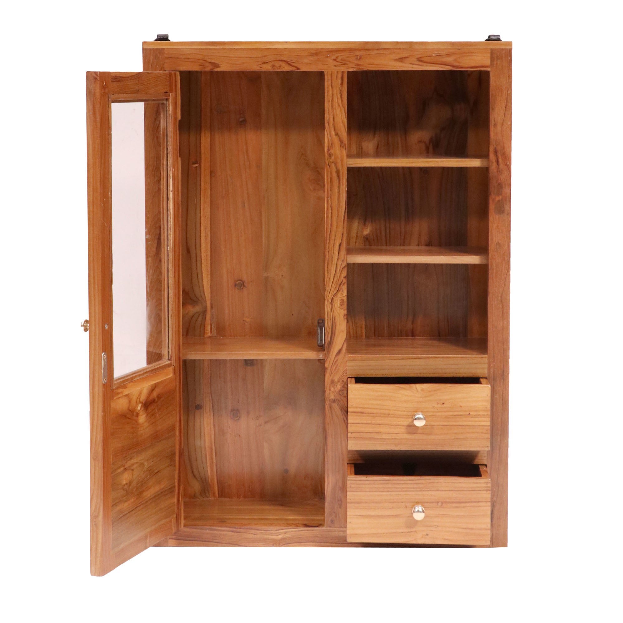 Premium Indian Teak wood Wall Cabinet Wall Cabinet