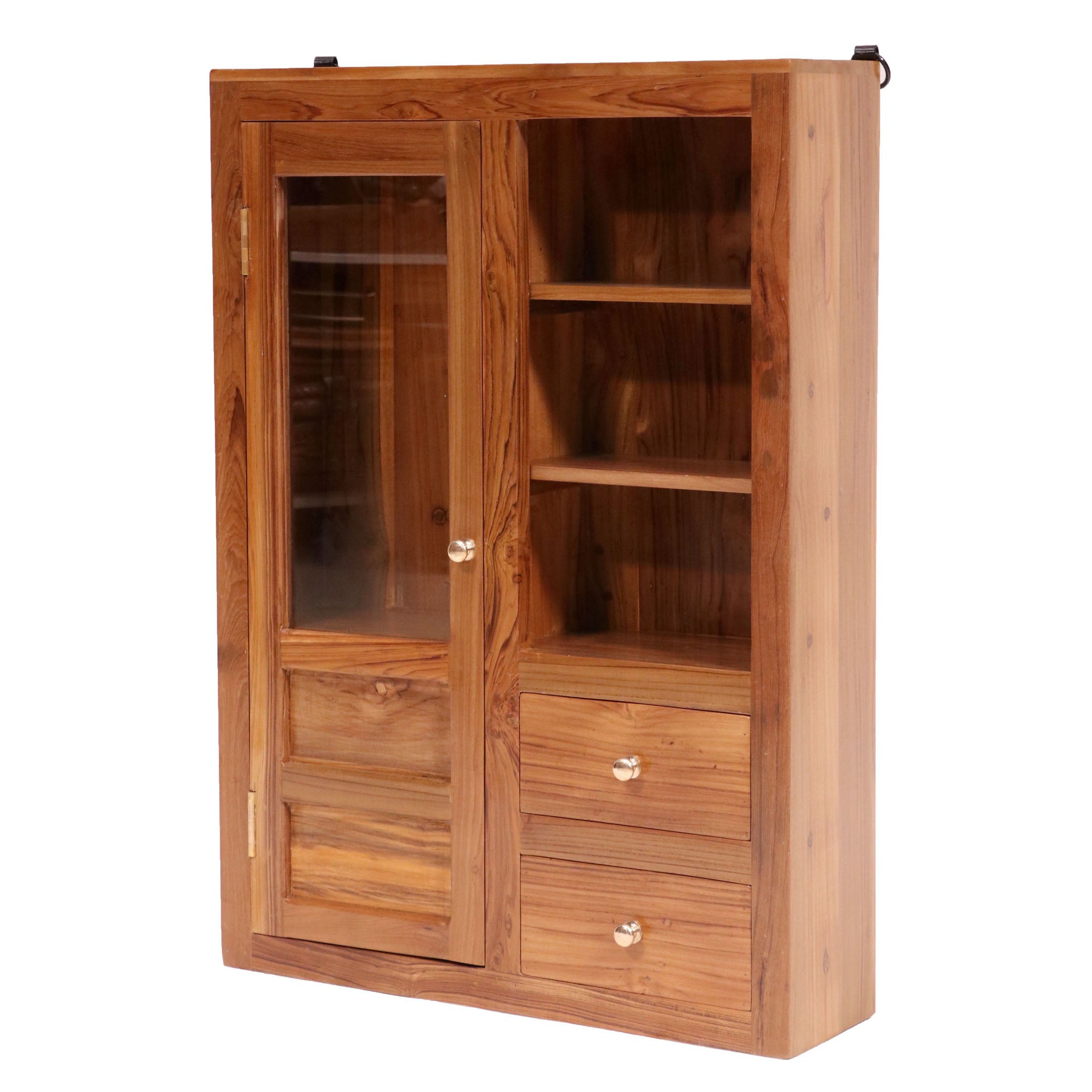 Premium Indian Teak wood Wall Cabinet Wall Cabinet