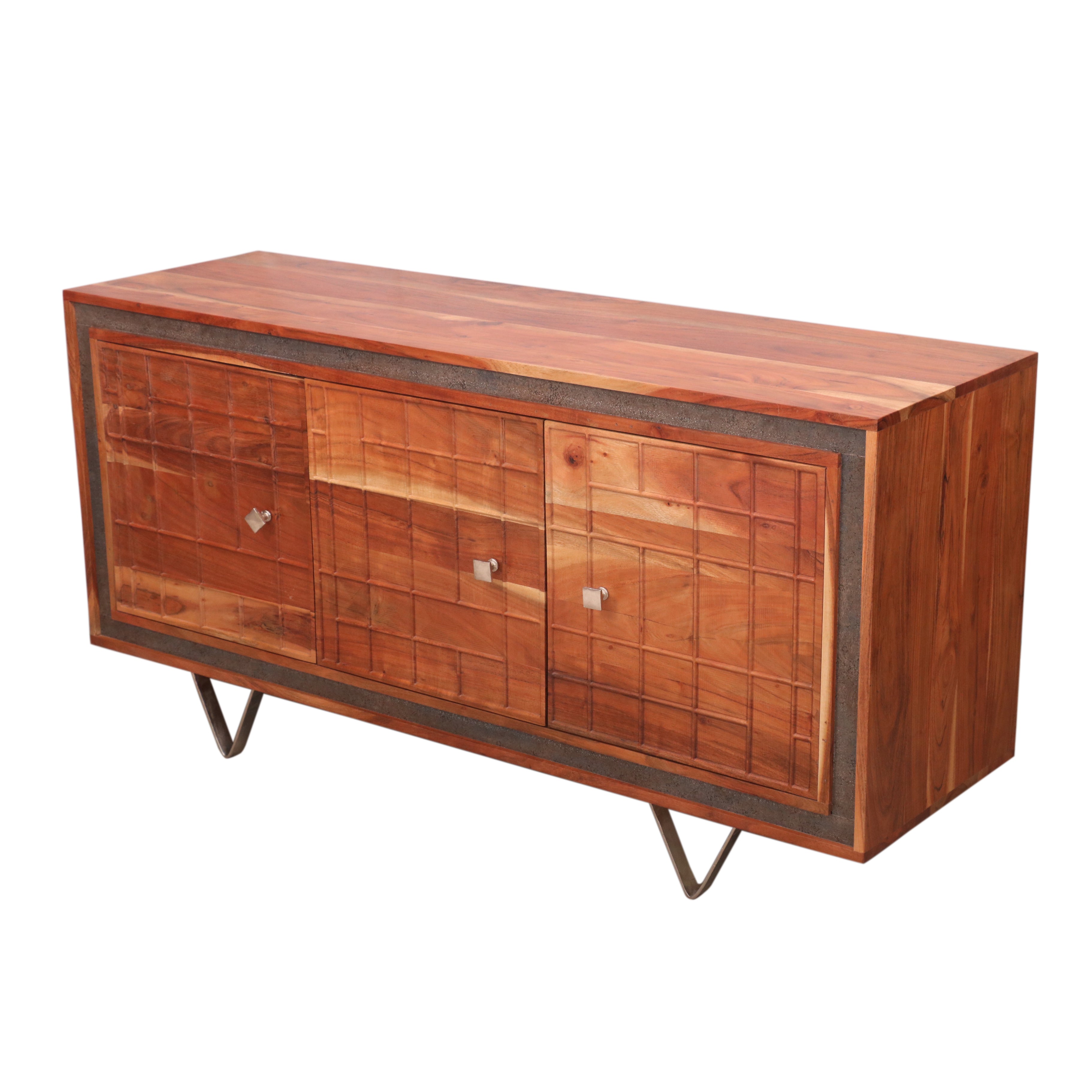 Solid Wood & Iron Sideboard and Cabinets Tv stand