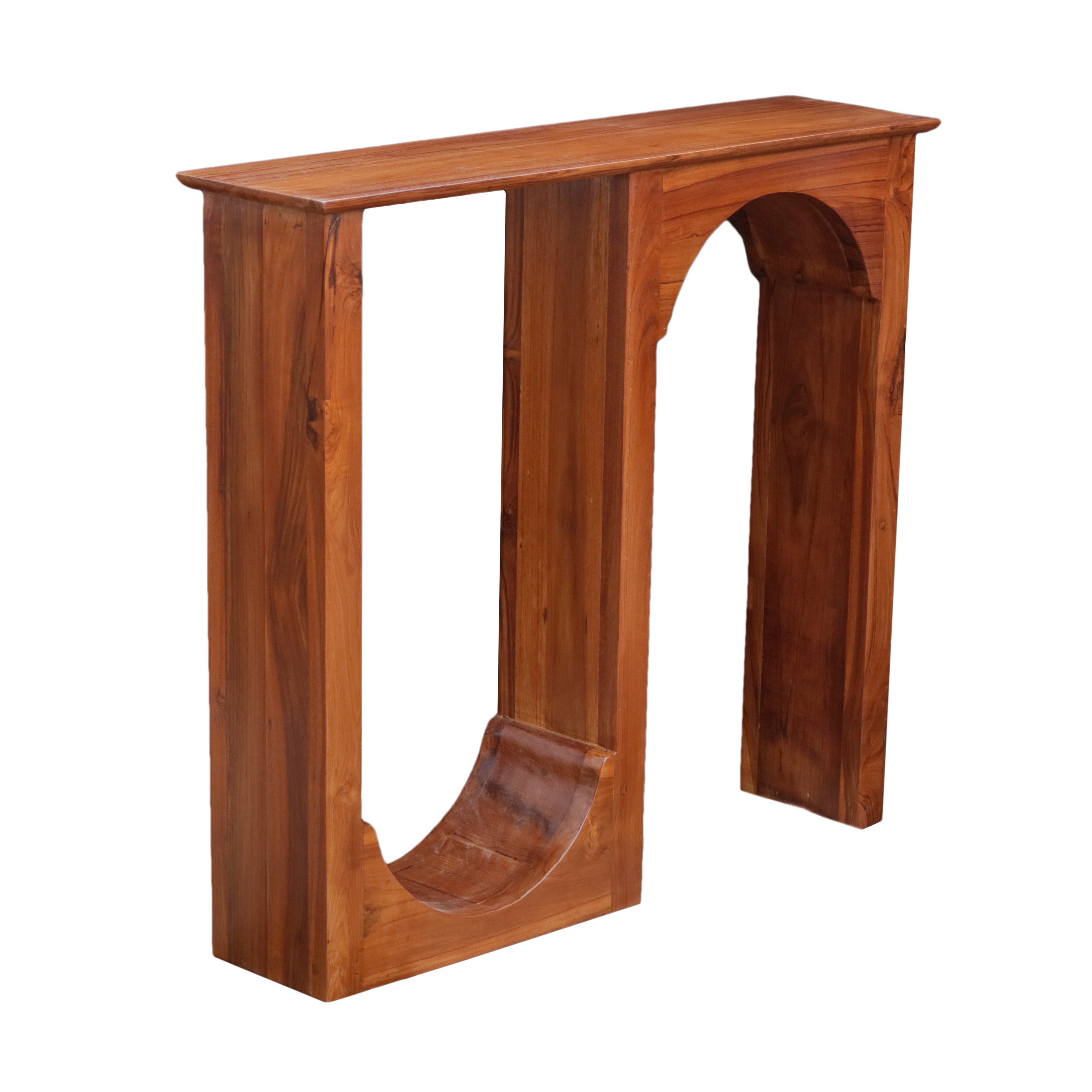 Artificial Jharokha Style Vintage Wooden Handmade Console Table Console Table