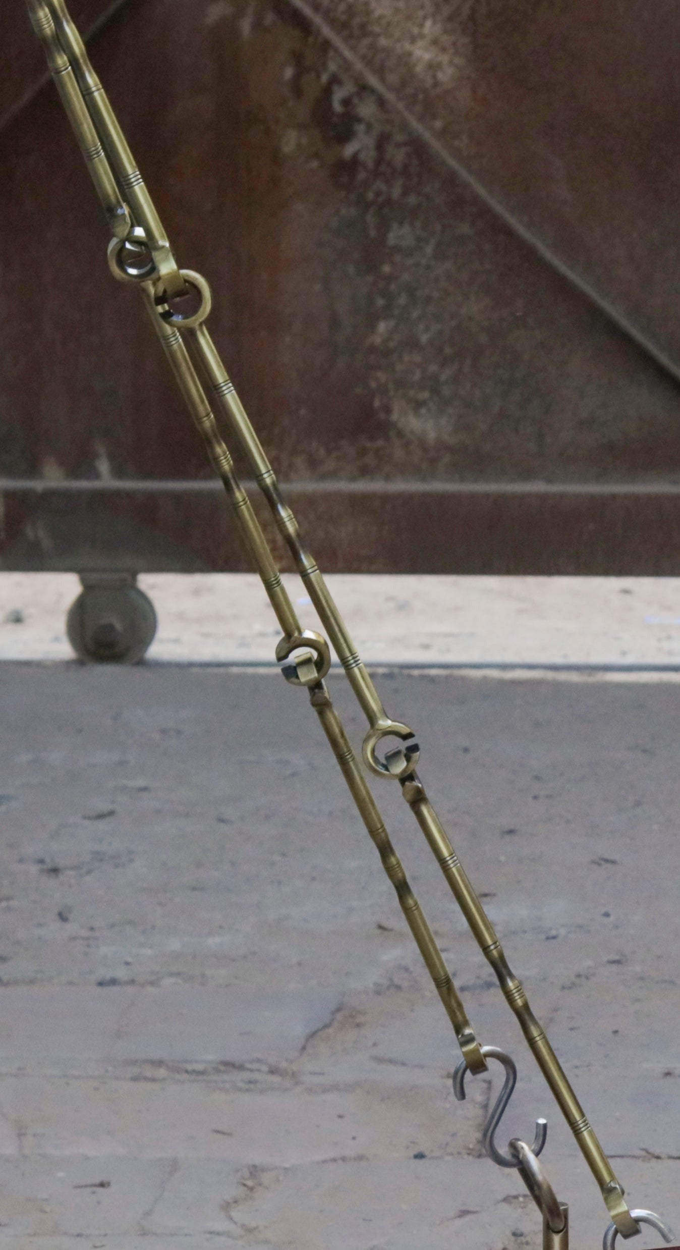 (5ft x 4pc) Classic Metallic Brass Antique Chain Chain