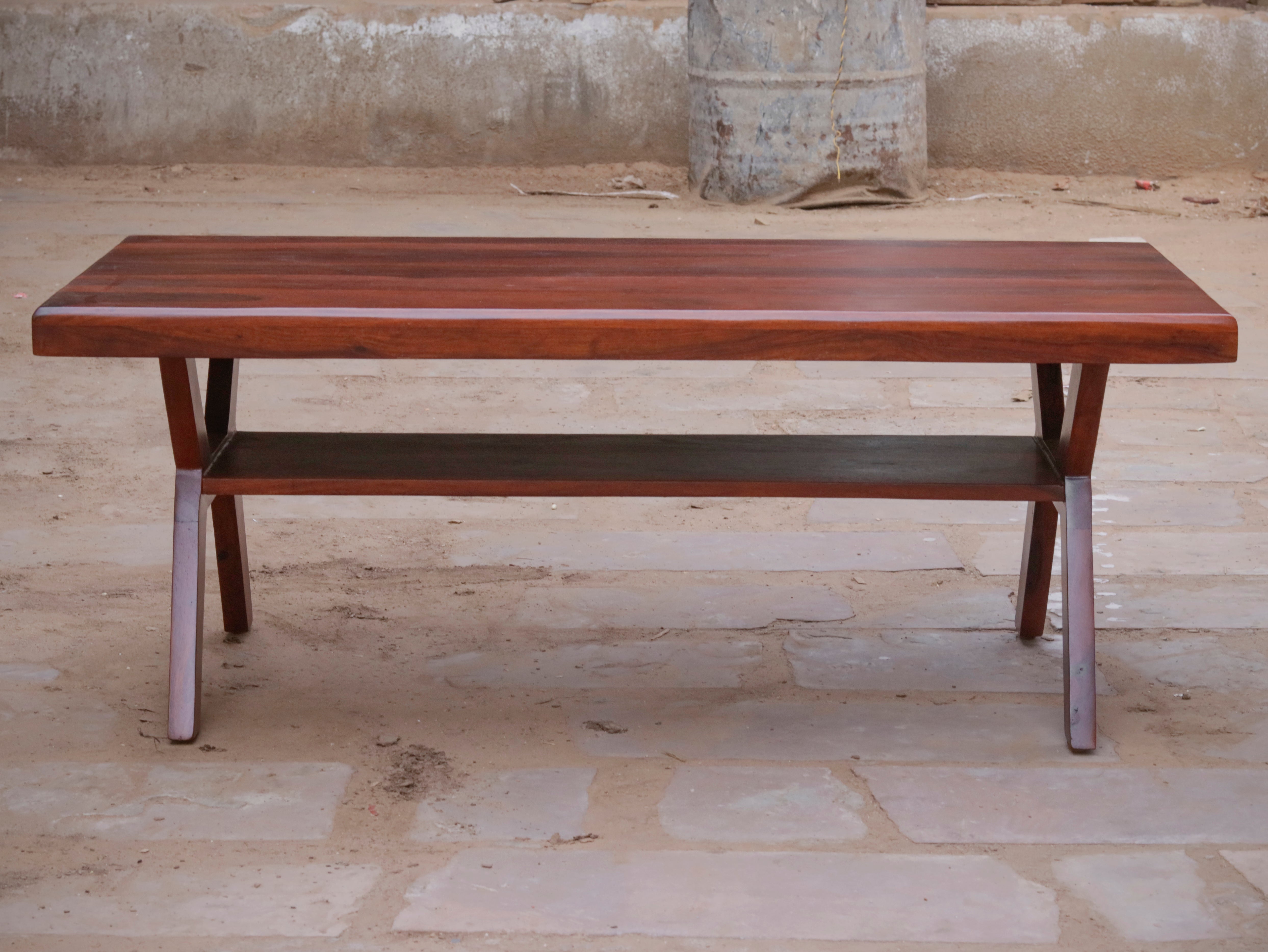 Classic Natural Light Finished Handmade Wooden Coffee Table Coffee Table